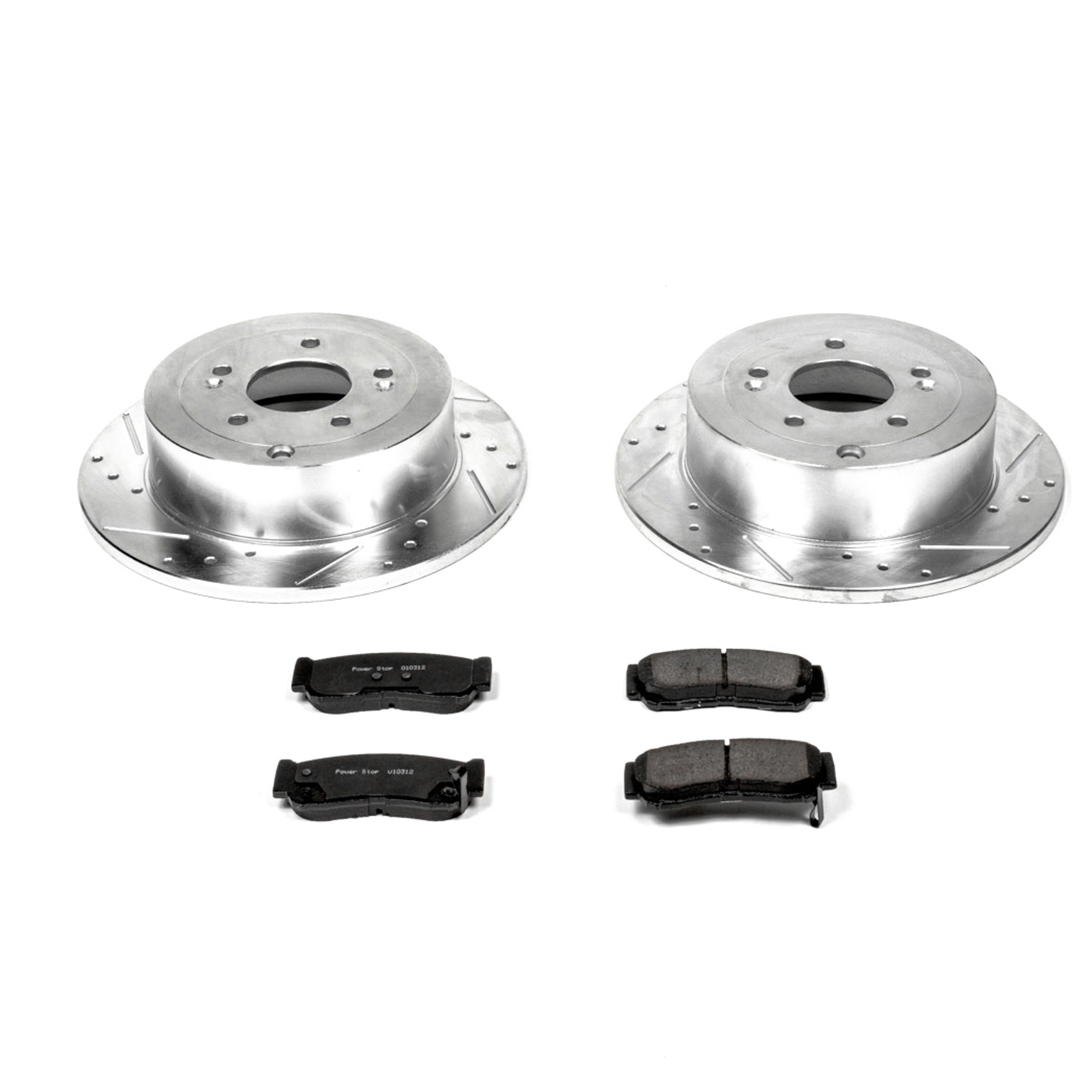 Disc Brake Kit Power Stop K4694 fits 07-09 Hyundai Santa Fe