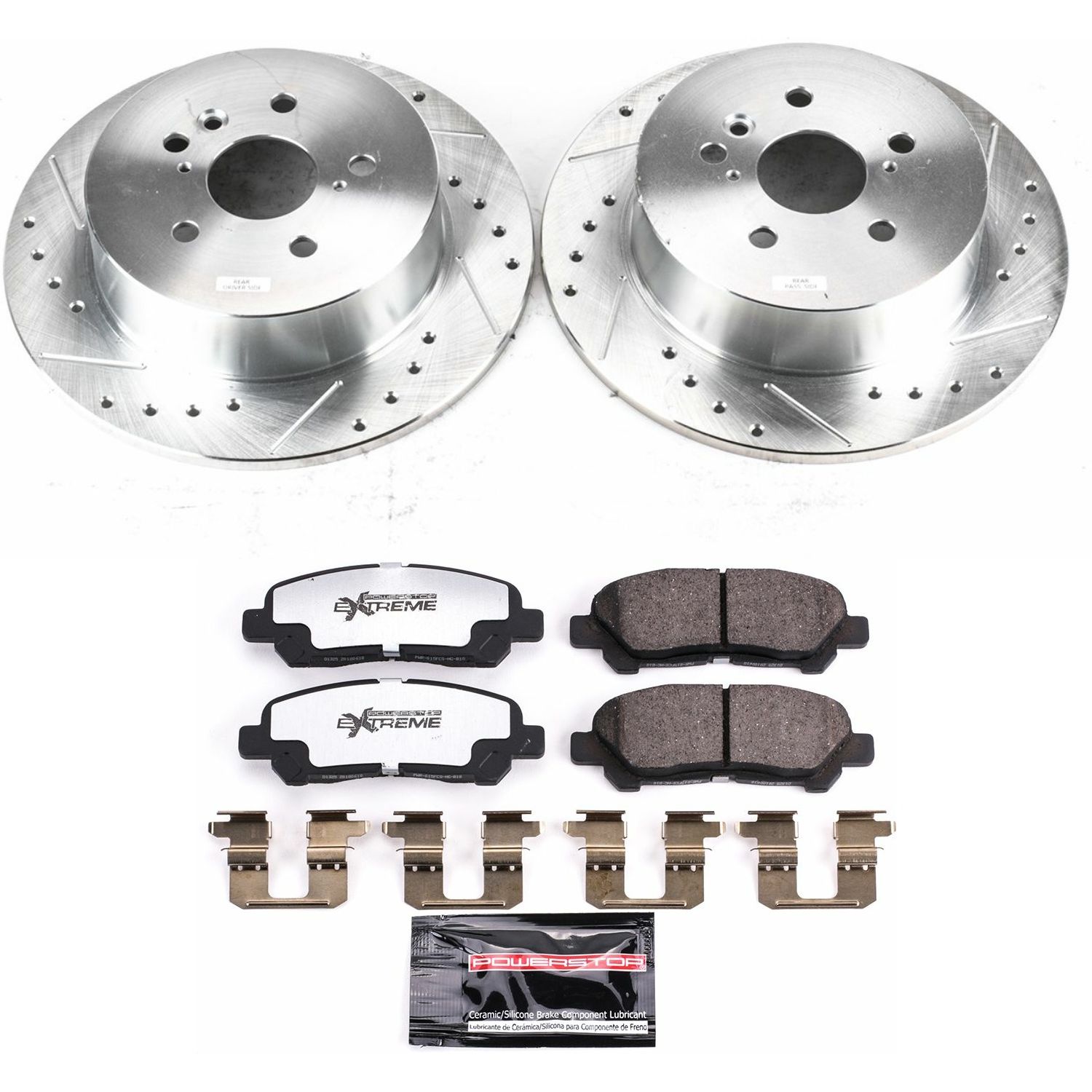 Disc Brake Kit Power Stop K4714-36 fits 08-13 Toyota Highlander