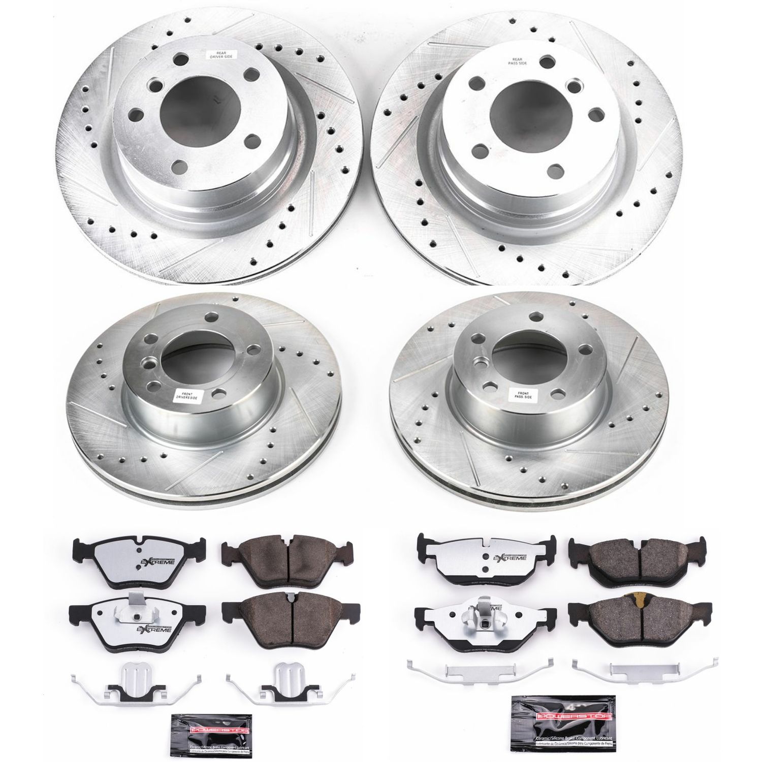 Disc Brake Kit Power Stop K5766-26 fits 08-10 BMW 128i