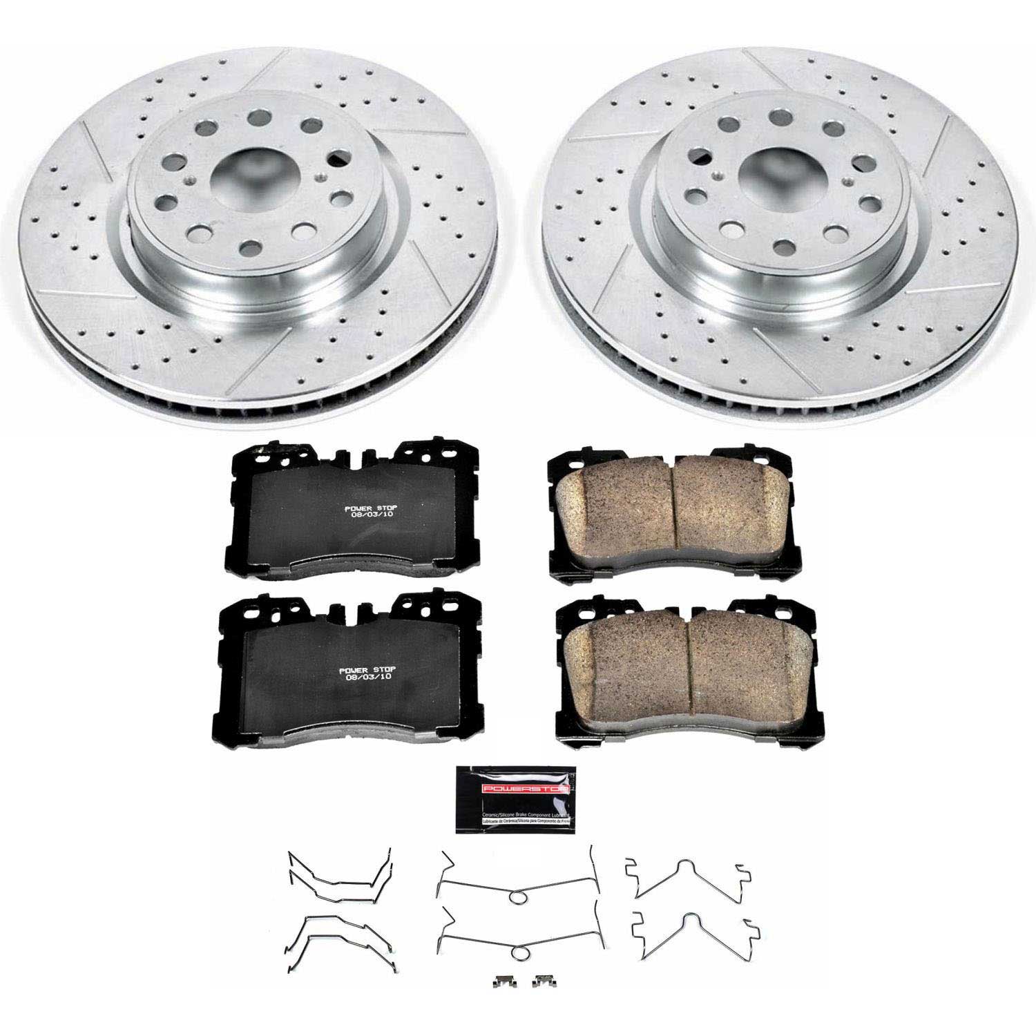 Disc Brake Kit Power Stop K5824 fits 10-17 Lexus LS460