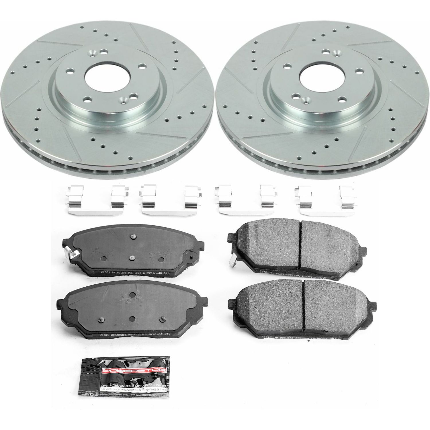 Disc Brake Kit Power Stop K5918 fits 07-12 Hyundai Veracruz