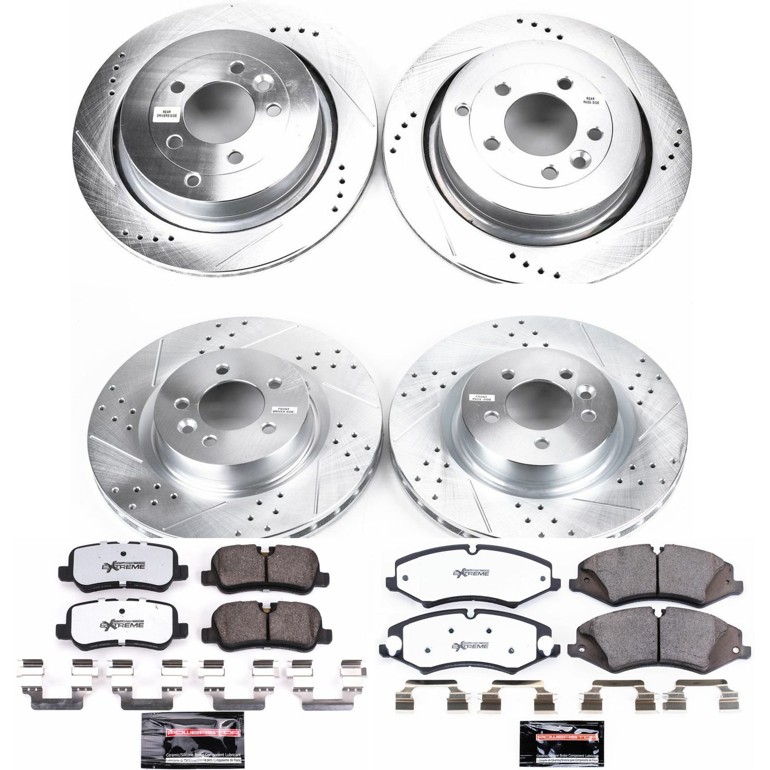 Disc Brake Kit Power Stop K6227-36 fits 10-13 Land Rover Range Rover Sport