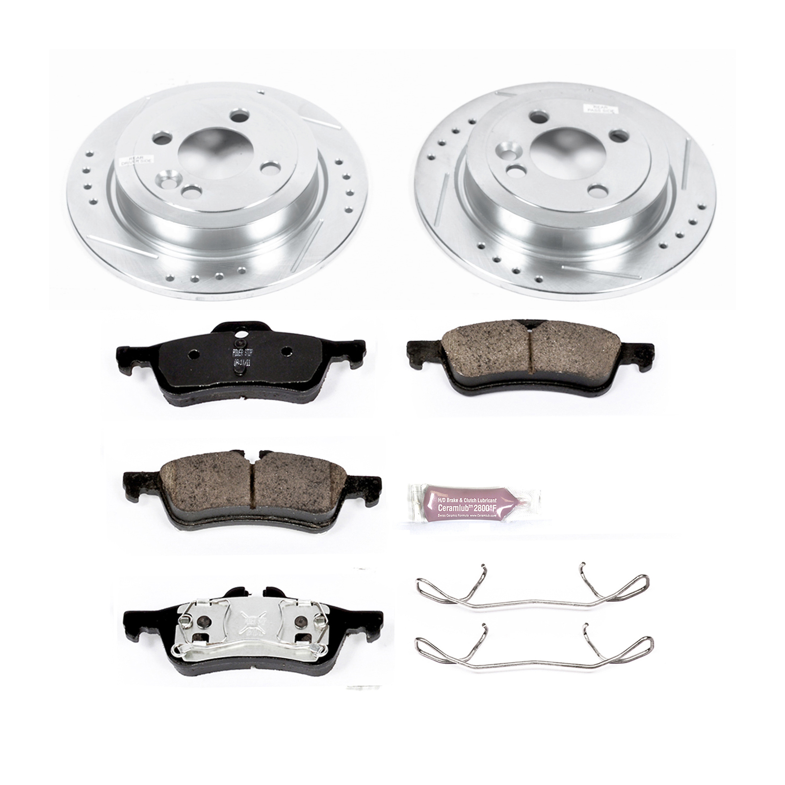 Disc Brake Kit Power Stop K6280 fits 07-08 Mini Cooper