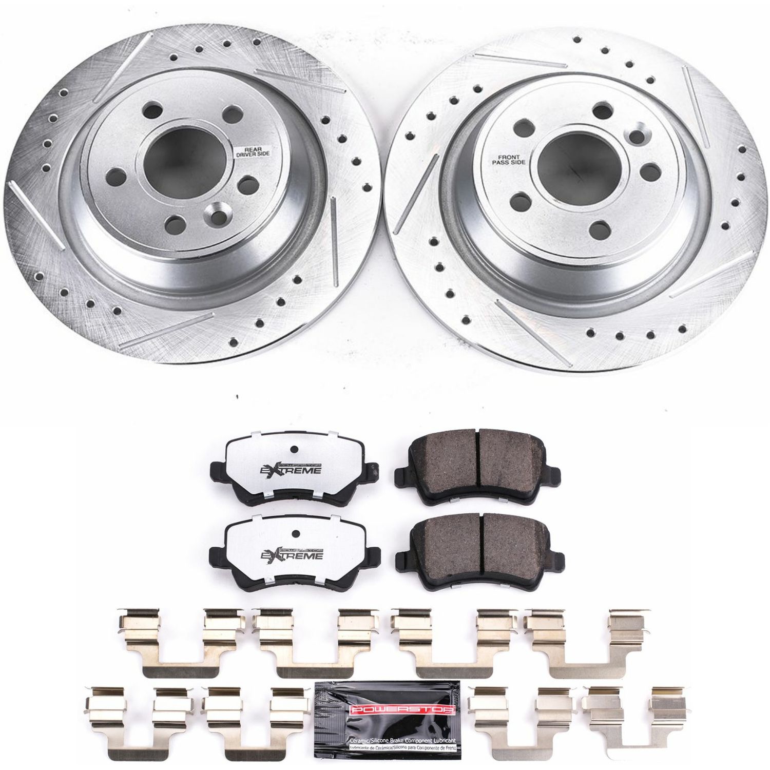 Disc Brake Kit Power Stop K6293-36 fits 12-15 Land Rover Range Rover Evoque