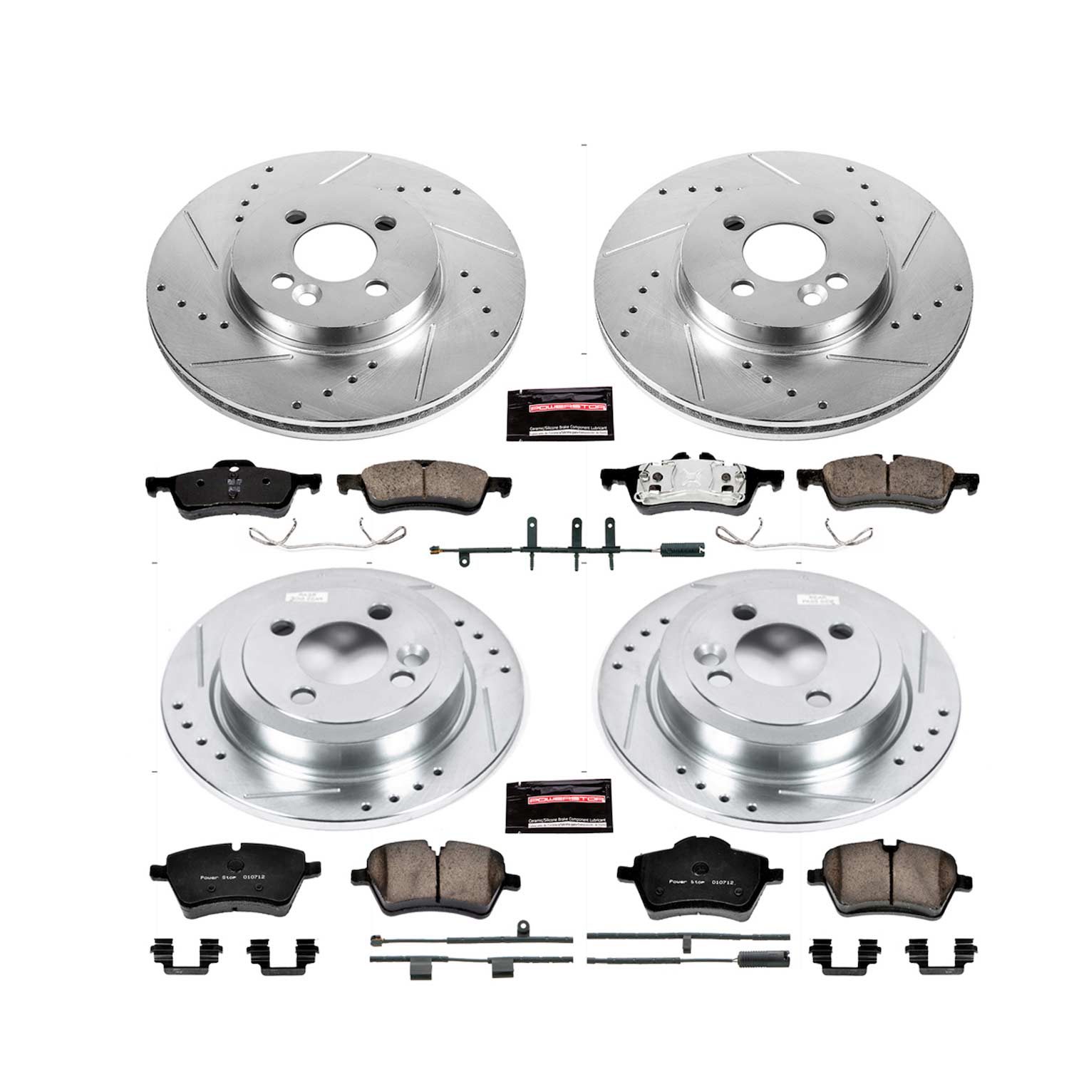 Disc Brake Kit Power Stop K6299 fits 07-08 Mini Cooper