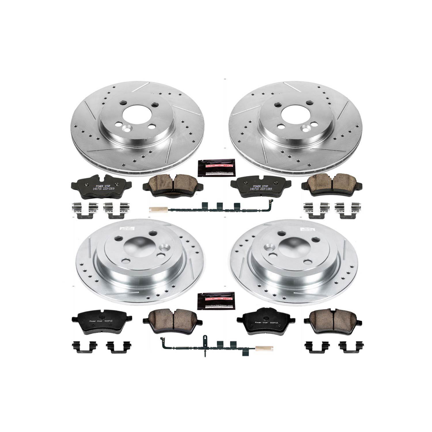 Disc Brake Kit Power Stop K6301 fits 07-10 Mini Cooper