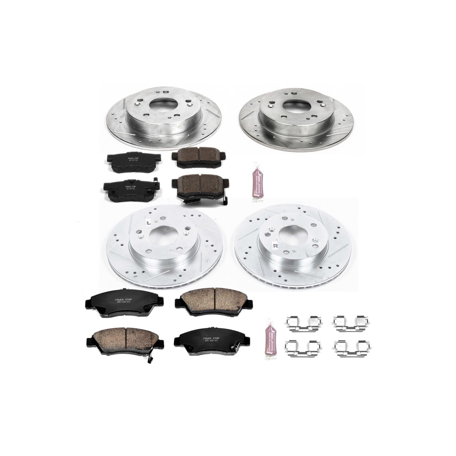 Disc Brake Kit Power Stop K6318 fits 13-15 Acura ILX