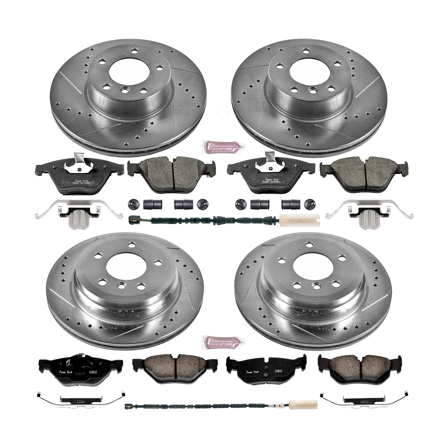 Disc Brake Kit Power Stop K7024 fits 13-15 BMW X1