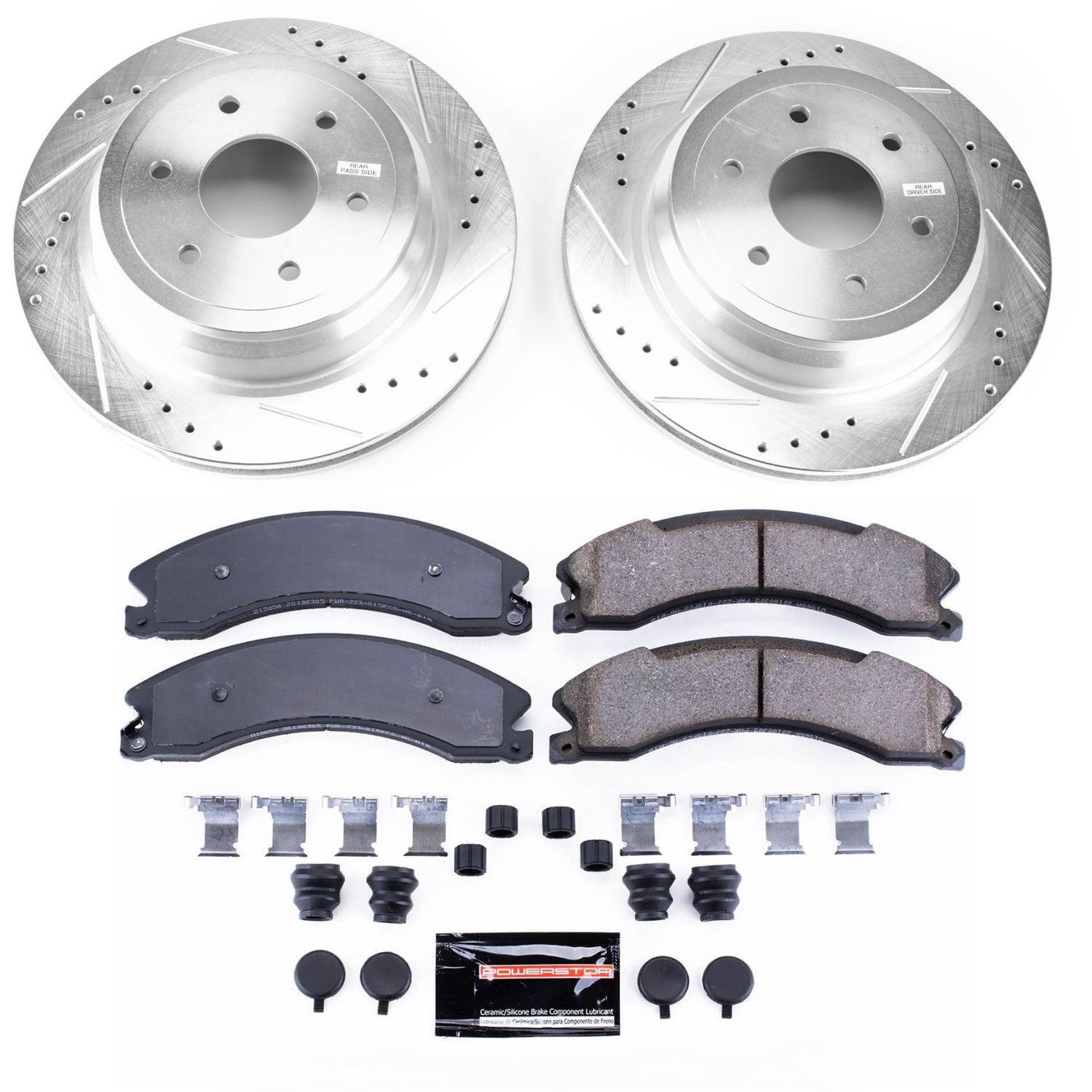 Disc Brake Kit Power Stop K7877 fits 16-22 Nissan Titan XD