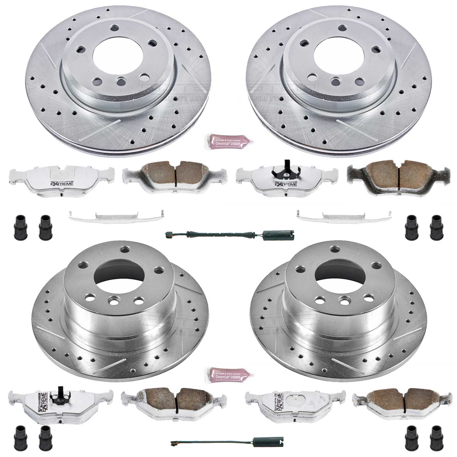 Disc Brake Kit Power Stop K870-26 fits 01-02 BMW Z3