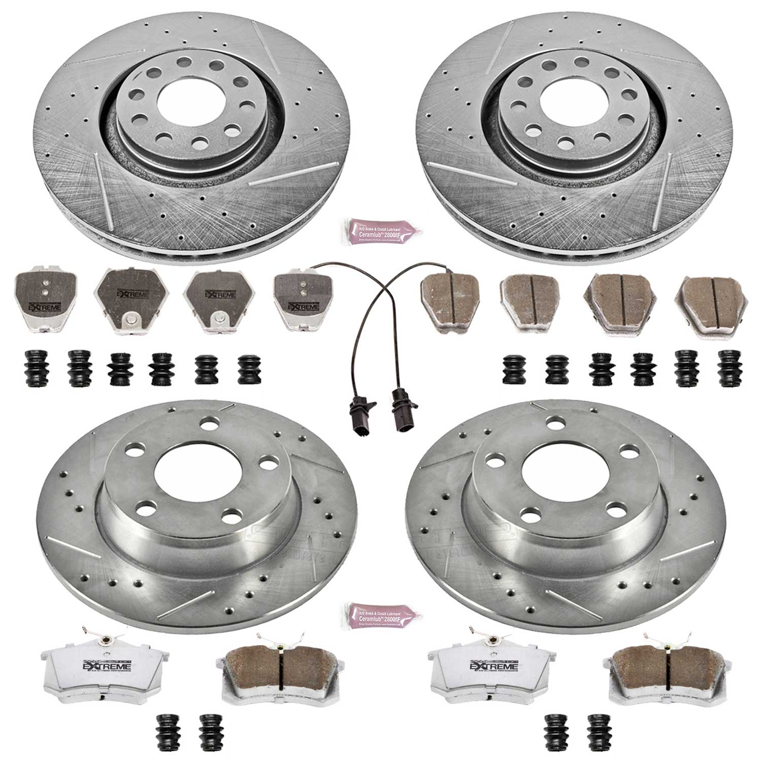 Disc Brake Kit Power Stop K889-26 fits 01-05 Audi Allroad Quattro