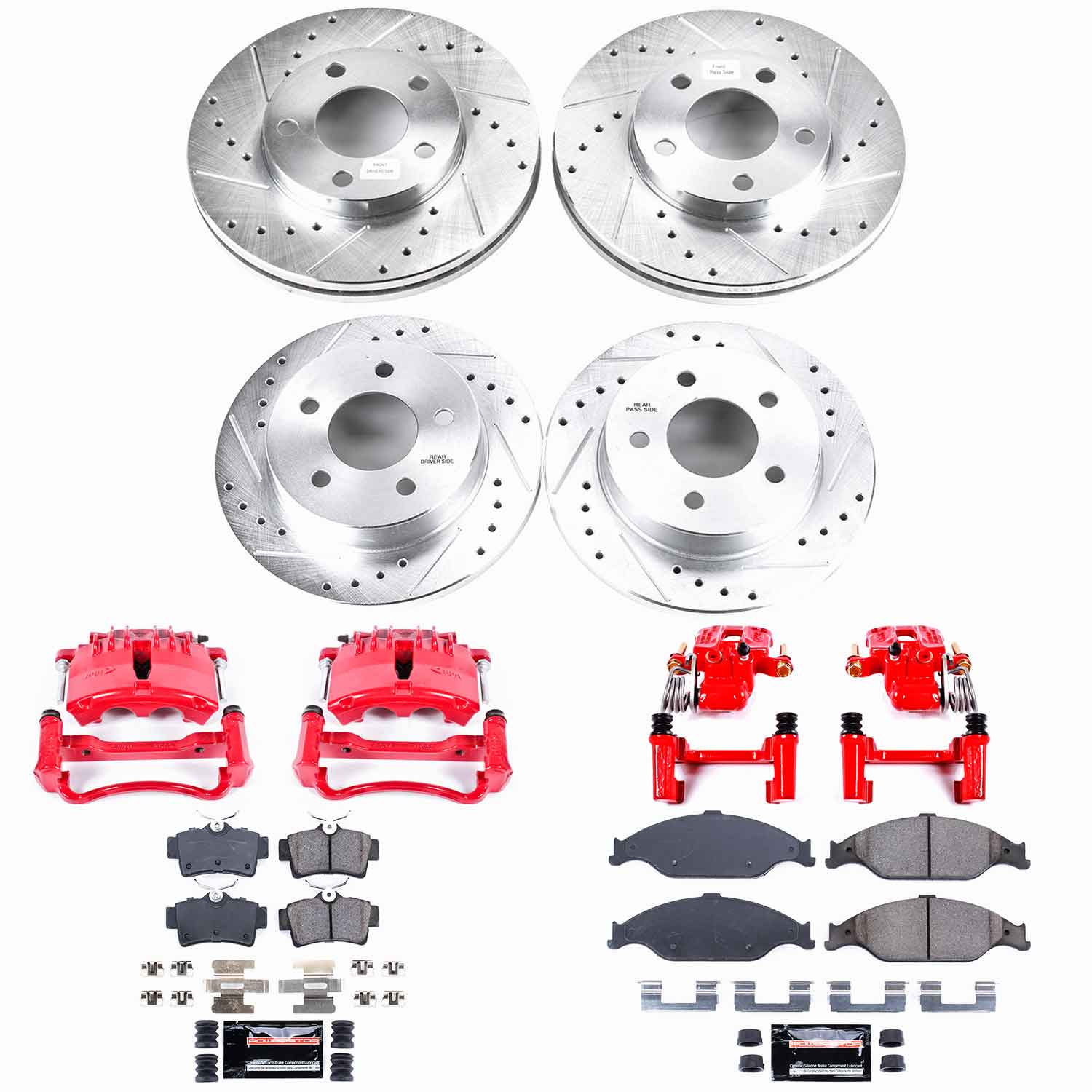 Disc Brake Kit Power Stop KC1302 fits 99-02 Ford Mustang