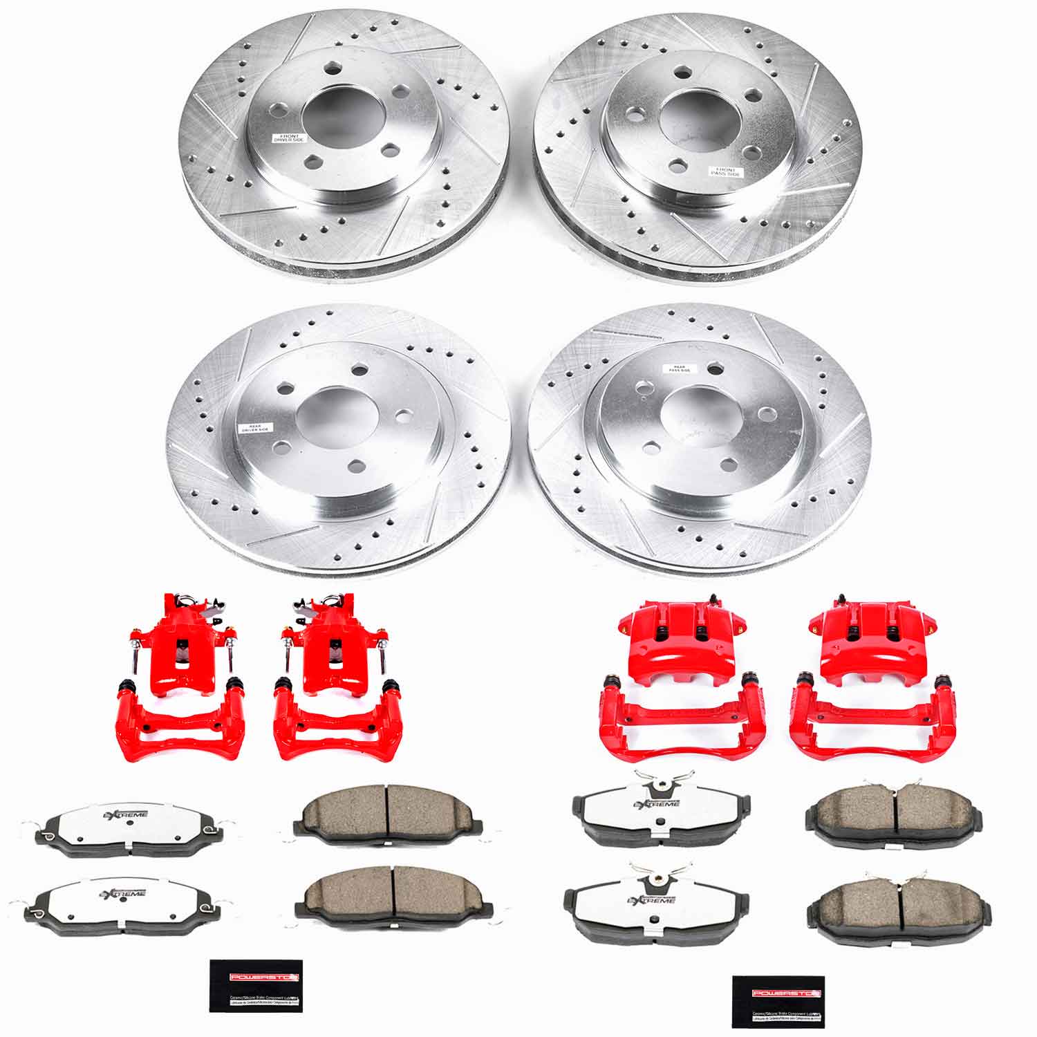 Disc Brake Kit Power Stop KC1383-26 fits 05-10 Ford Mustang