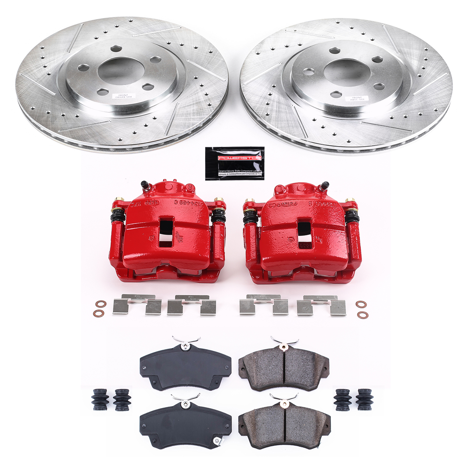 Disc Brake Kit Power Stop KC1704A fits 01-10 Chrysler PT Cruiser