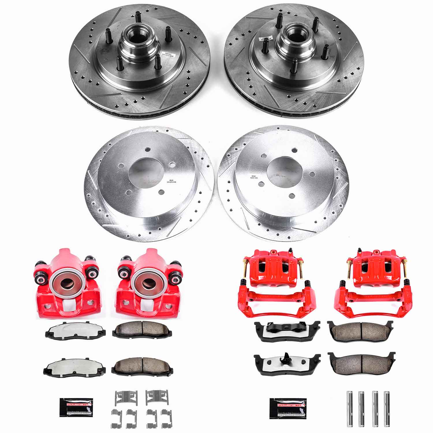 Disc Brake Kit Power Stop KC1864-36 fits 99-00 Ford F-150