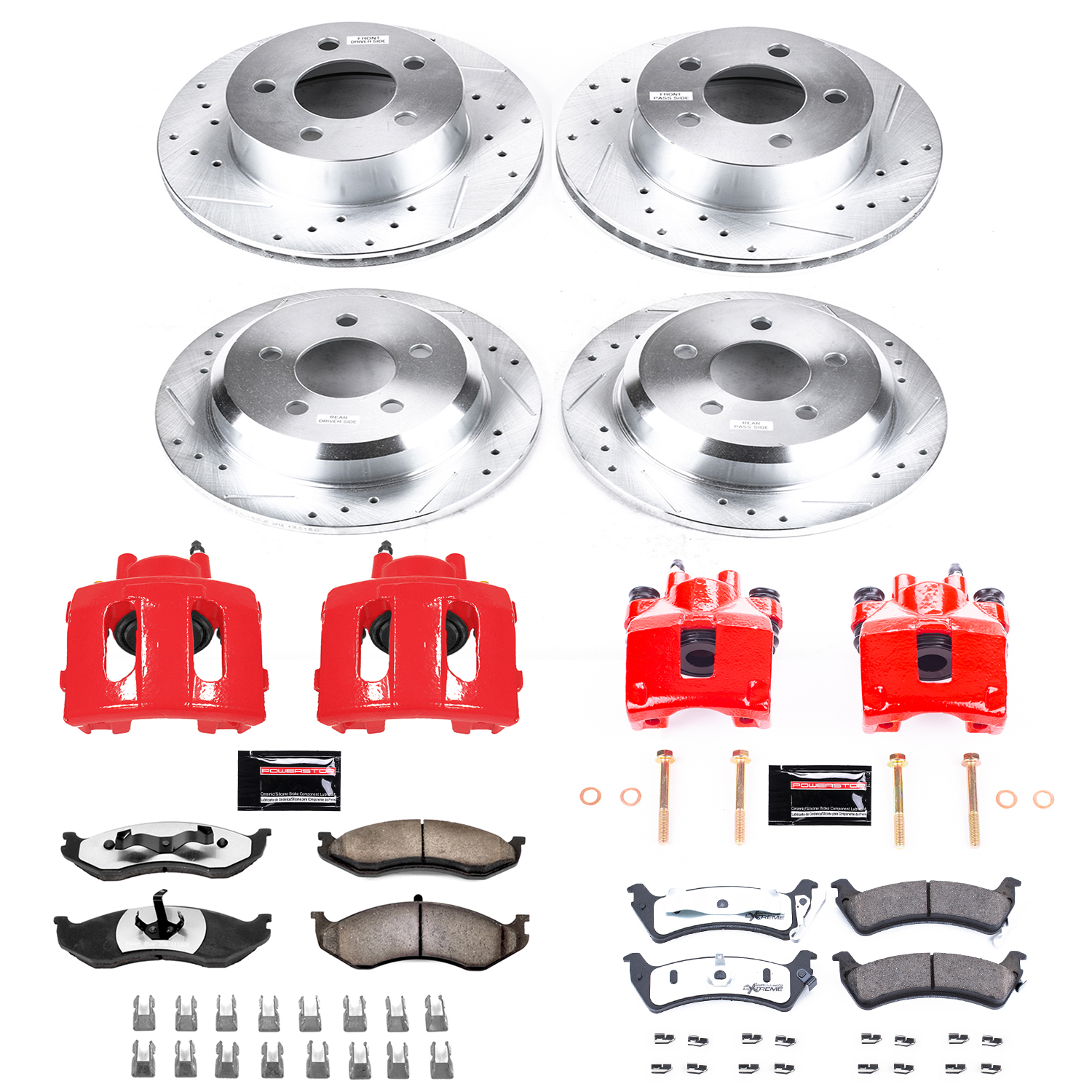 Disc Brake Kit Power Stop KC2121-36 fits 95-98 Jeep Grand Cherokee