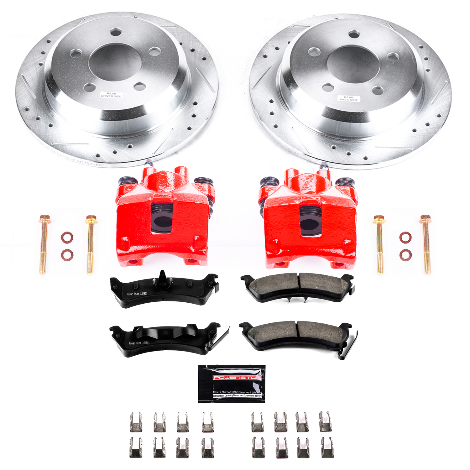 Disc Brake Kit Power Stop KC2131 fits 95-98 Jeep Grand Cherokee