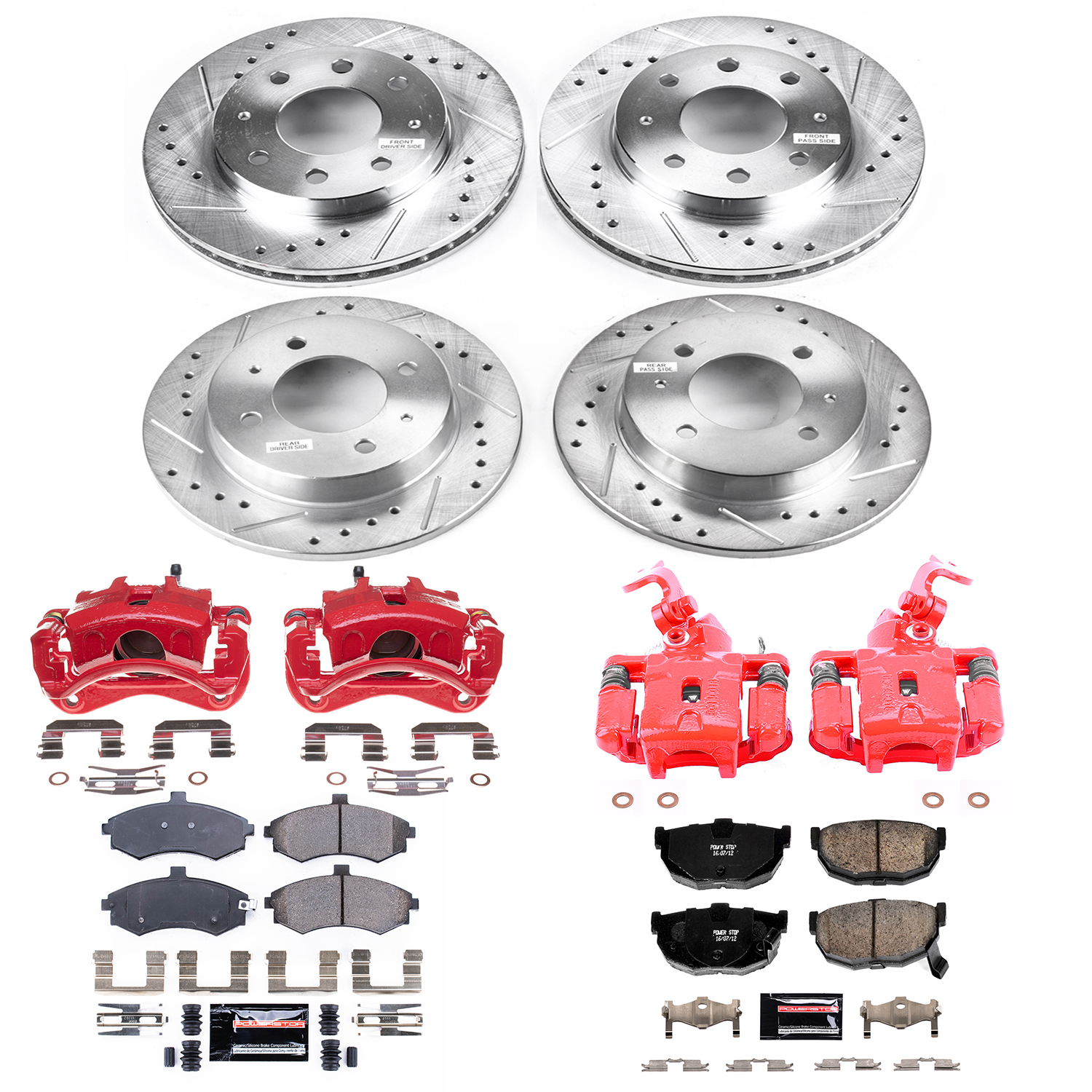 Disc Brake Kit Power Stop KC2779A fits 03-05 Hyundai Elantra