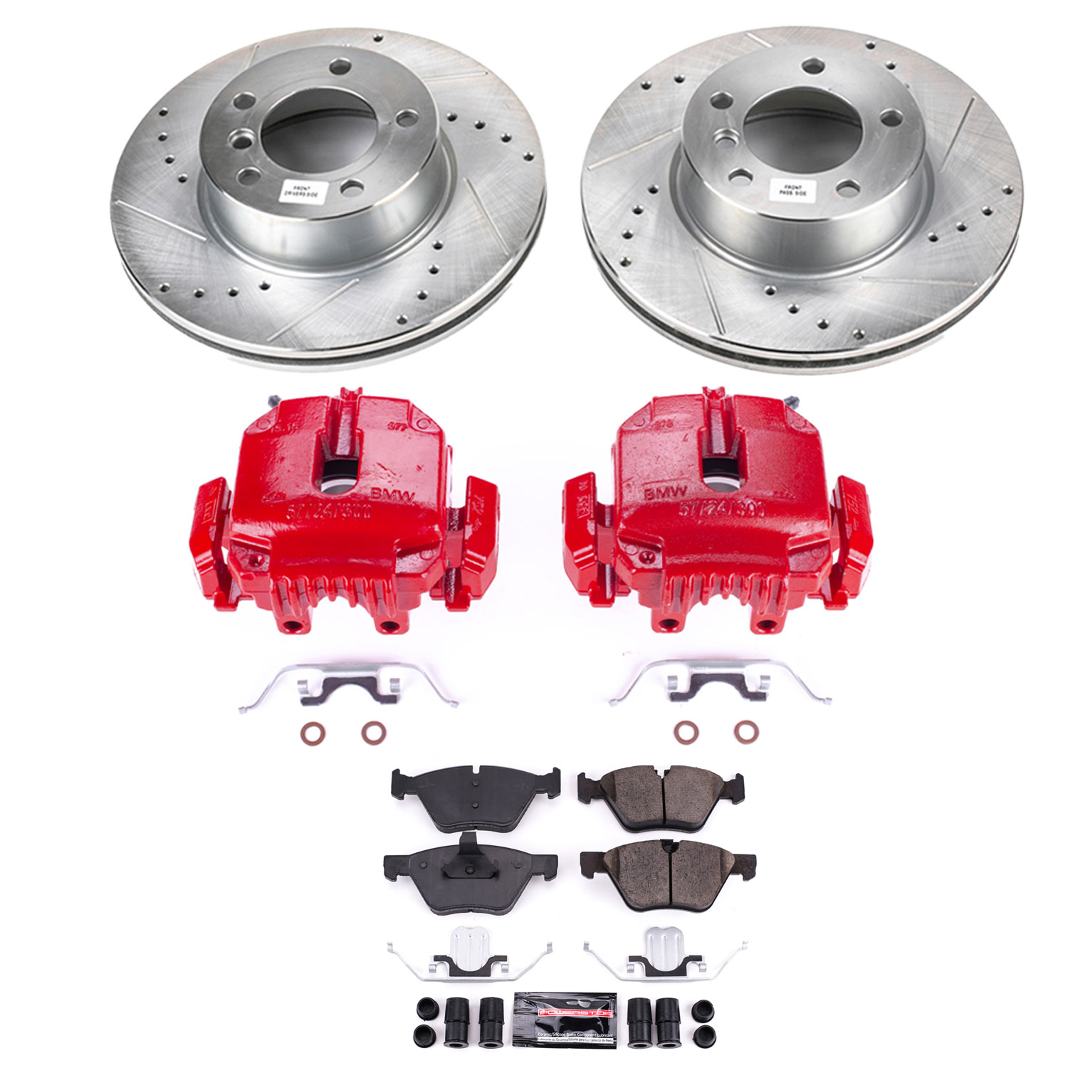 Disc Brake Kit Power Stop KC3087 fits 2006 BMW 325i