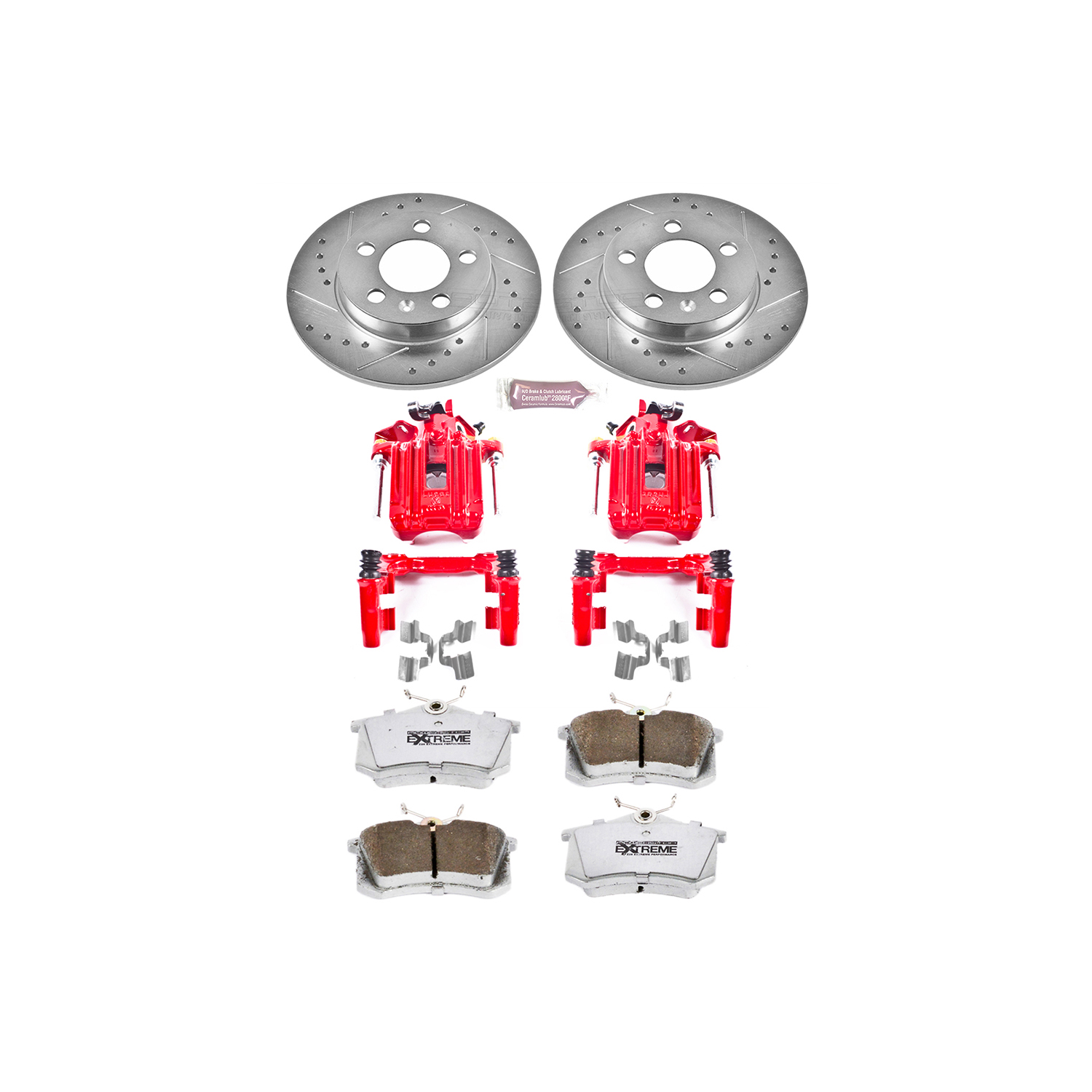 Disc Brake Kit Power Stop KC3093-26 fits 00-06 Audi TT Quattro