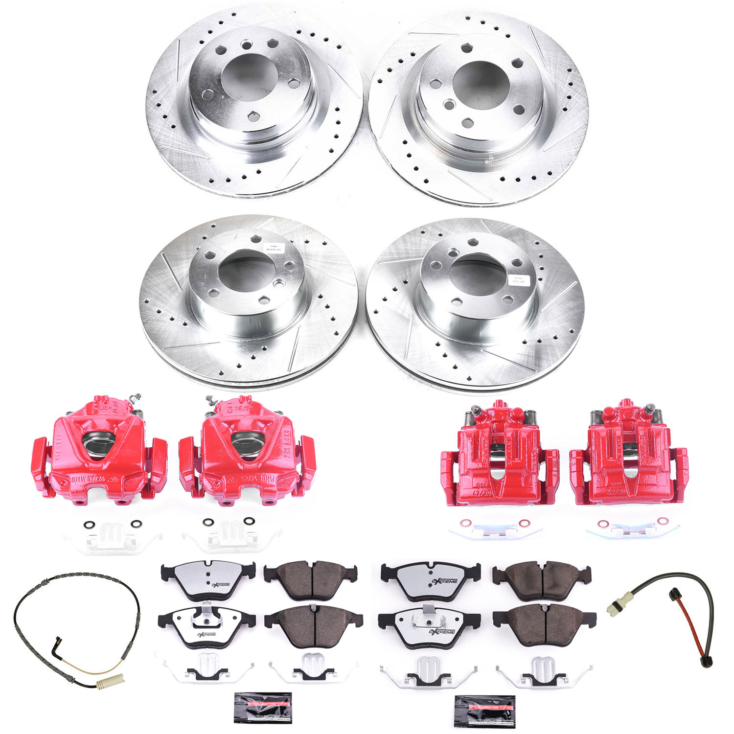 Disc Brake Kit Power Stop KC4107-26 fits 08-10 BMW 328i