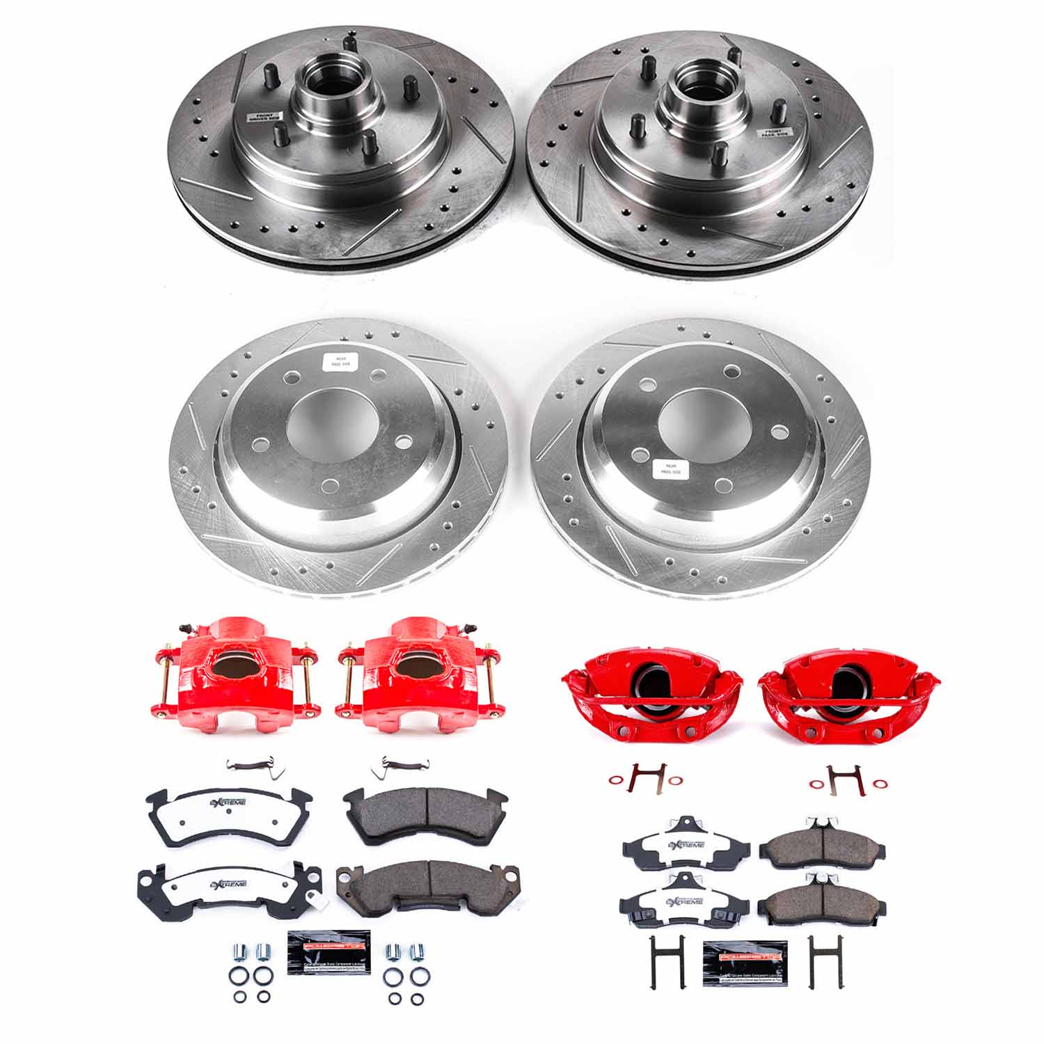 Disc Brake Kit Power Stop KC4338-26 fits 94-96 Chevrolet Impala
