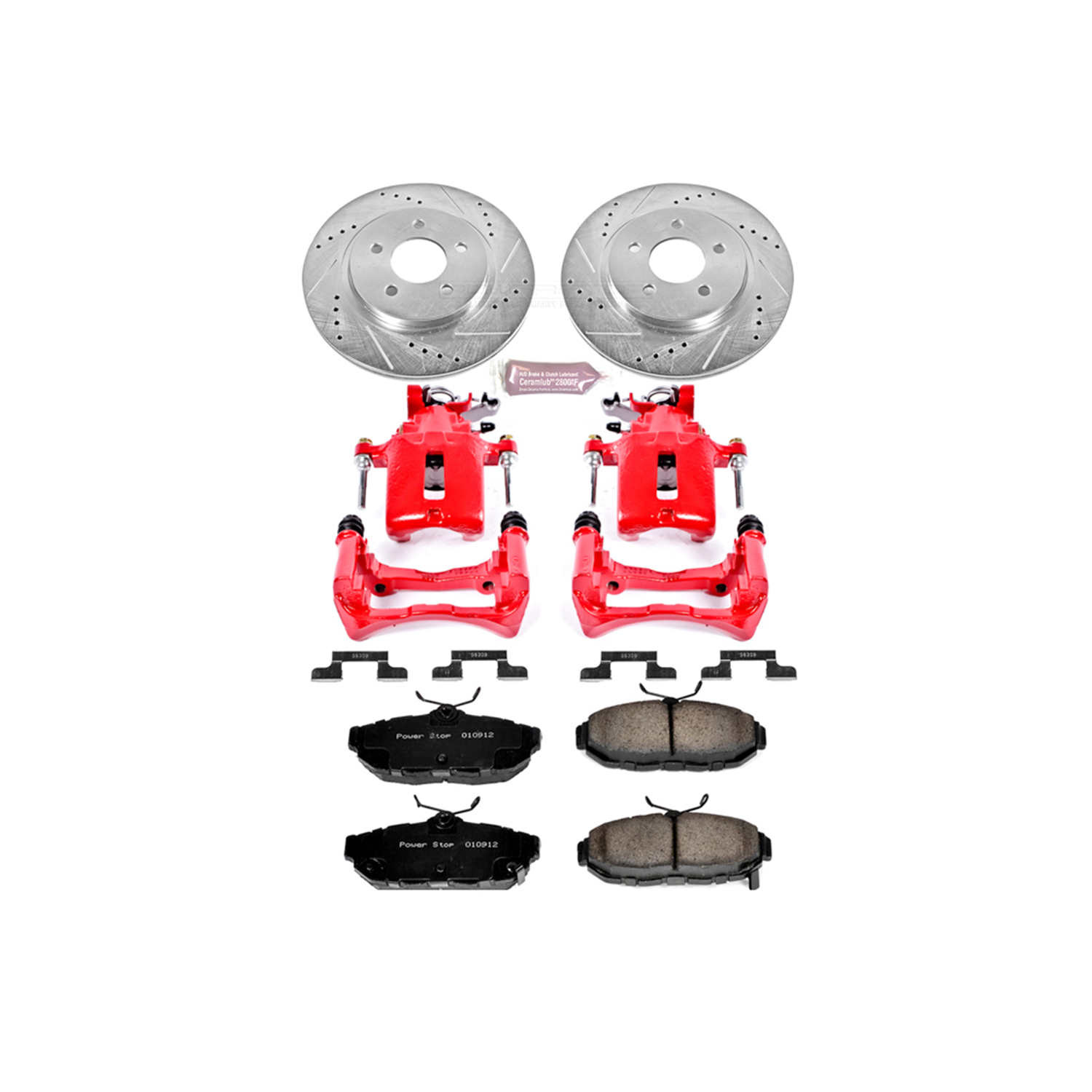 Disc Brake Kit Power Stop KC4749 fits 11-14 Ford Mustang