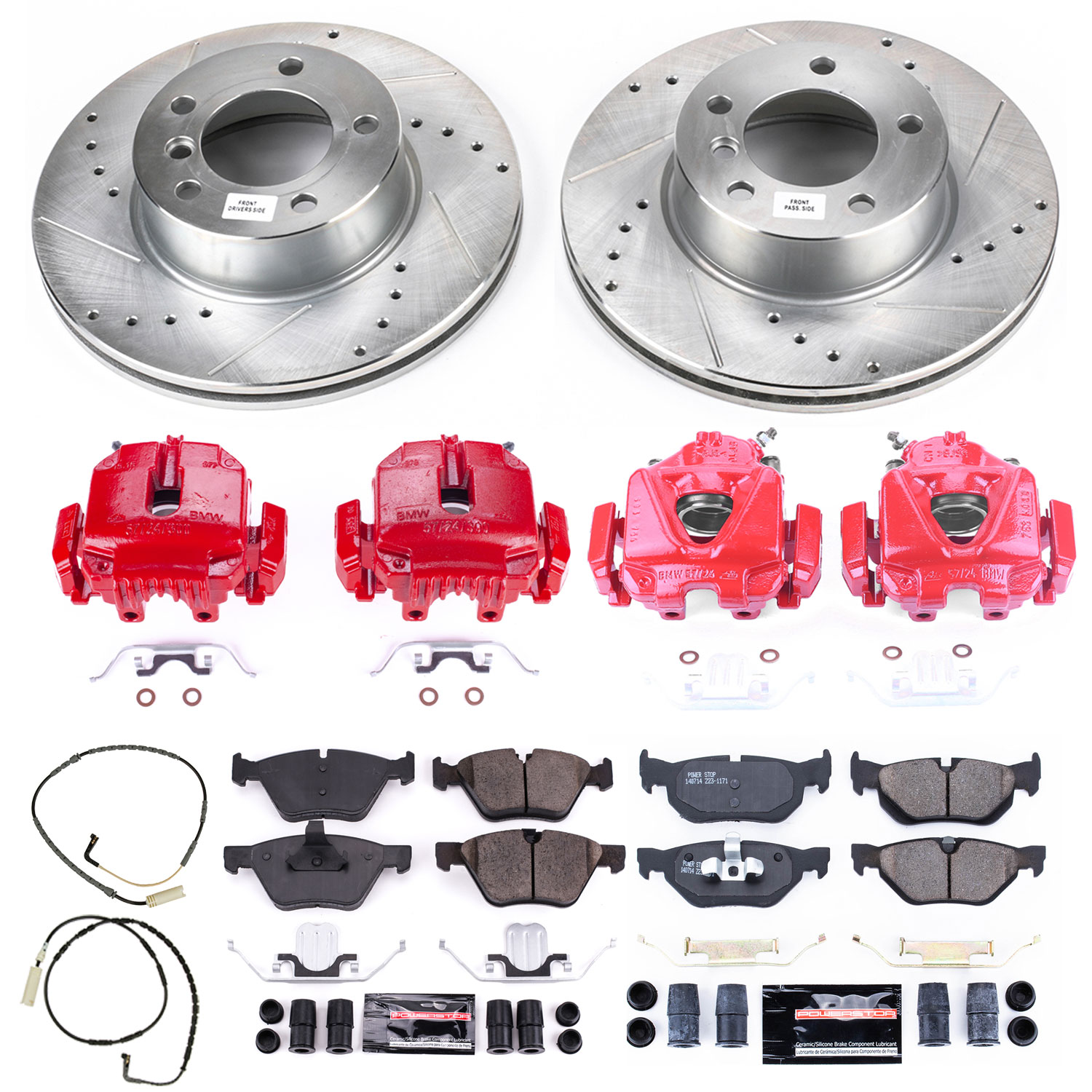 Disc Brake Kit Power Stop KC5357 fits 2006 BMW 325xi