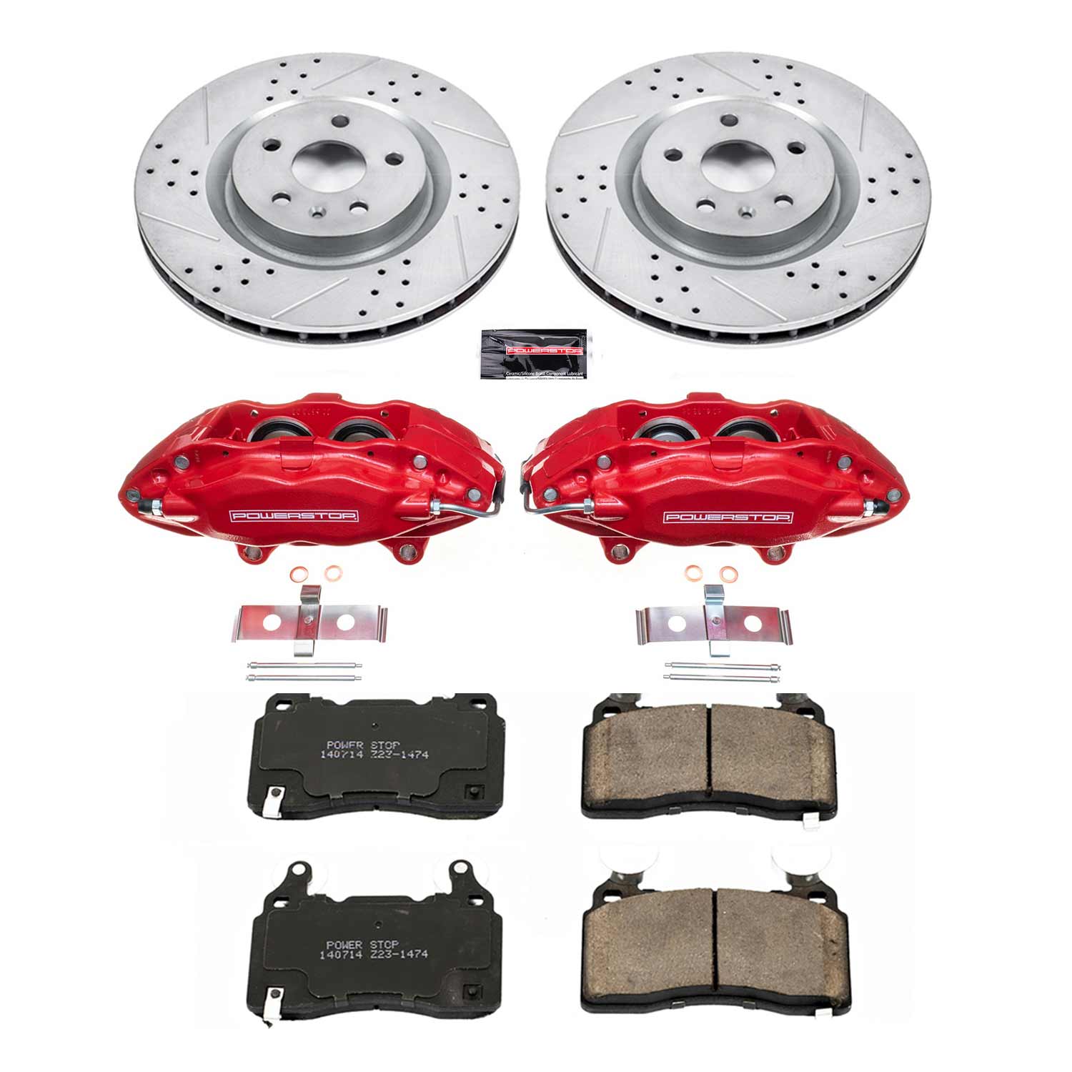 Disc Brake Kit Power Stop KC5602 fits 10-15 Chevrolet Camaro