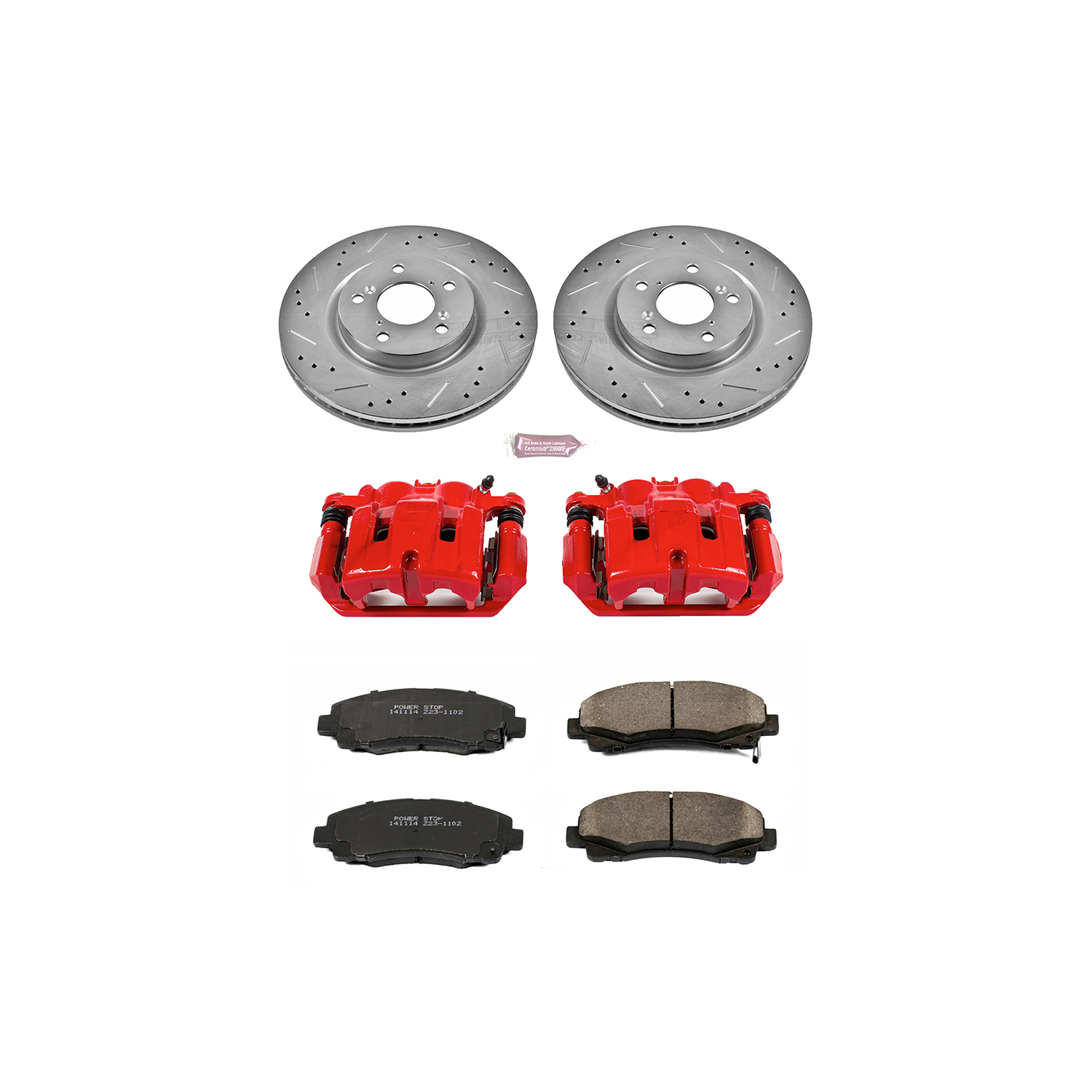Disc Brake Kit Power Stop KC5855 fits 09-14 Acura TL
