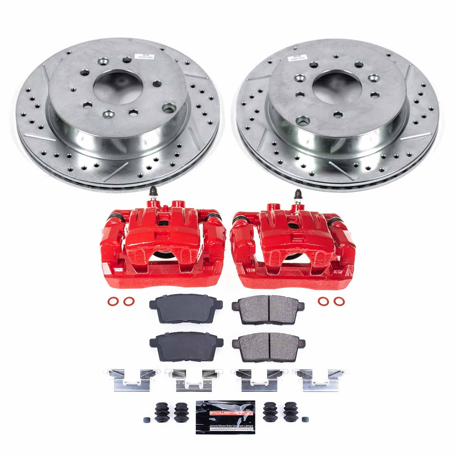 Disc Brake Kit Power Stop KC5876 fits 07-12 Mazda CX-7