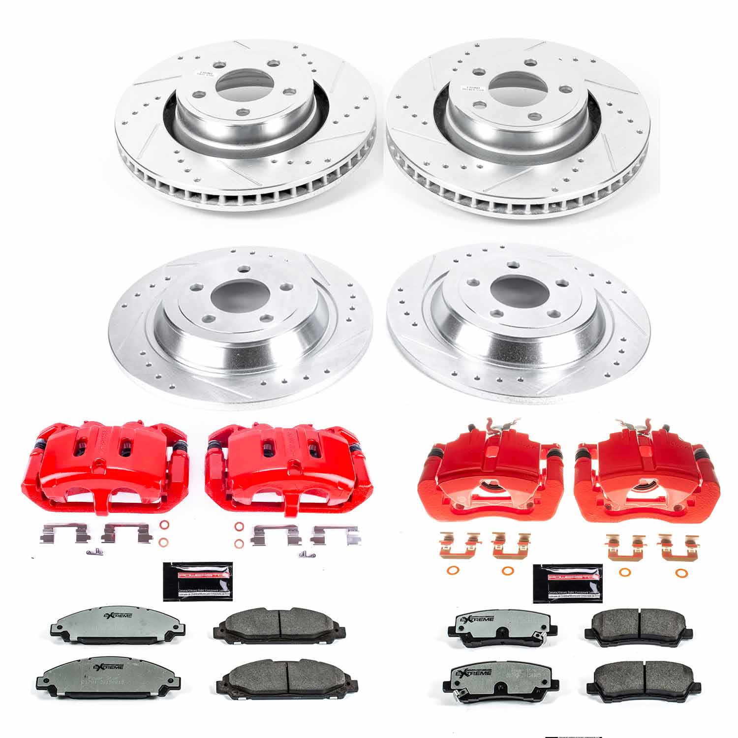 Disc Brake Kit Power Stop KC6808-26 fits 15-19 Ford Mustang