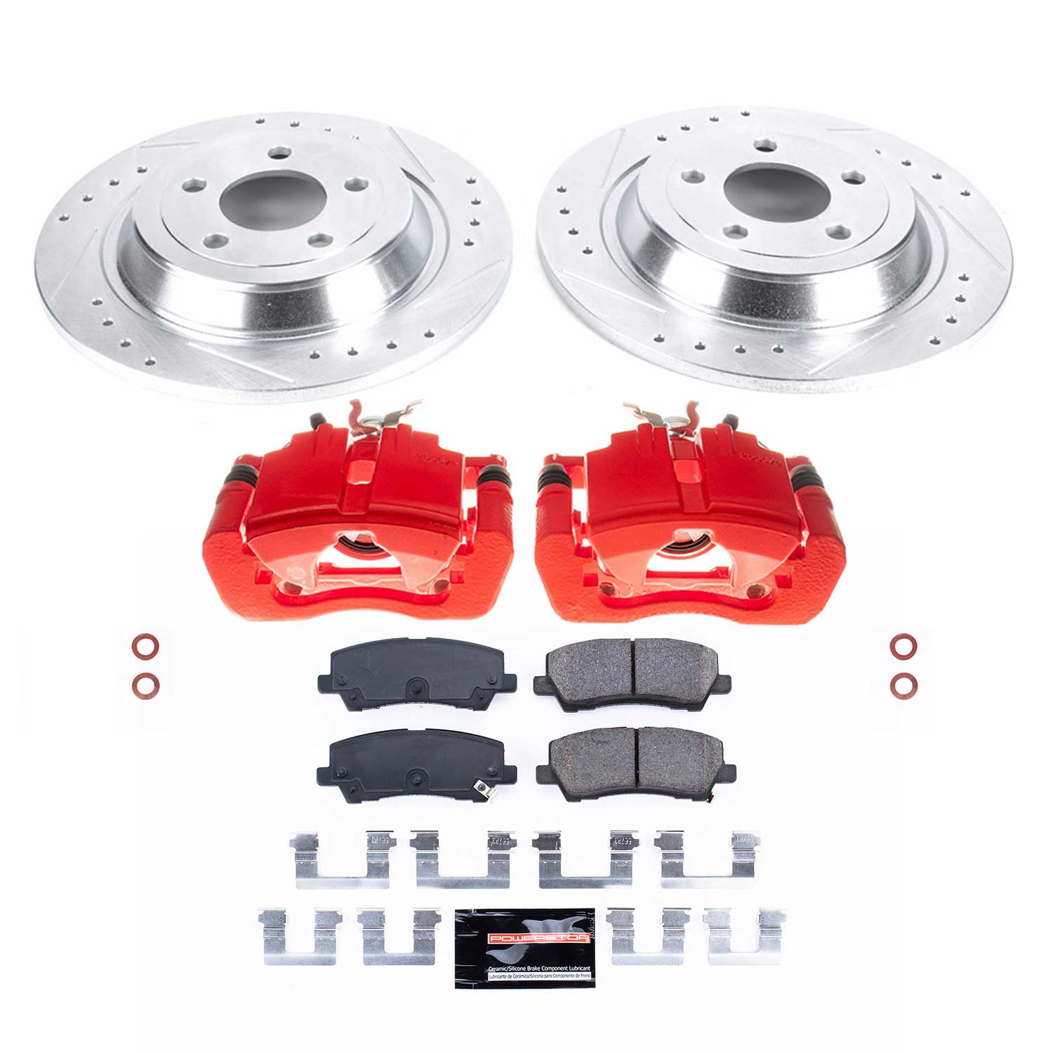 Disc Brake Kit Power Stop KC6813 fits 15-19 Ford Mustang