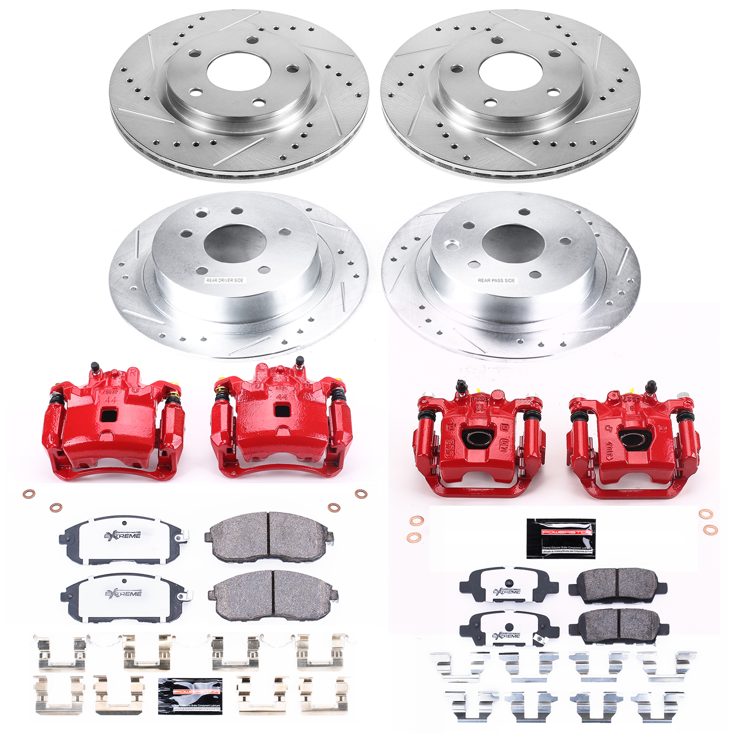 Disc Brake Kit Power Stop KC6960A-26 fits 13-18 Nissan Sentra