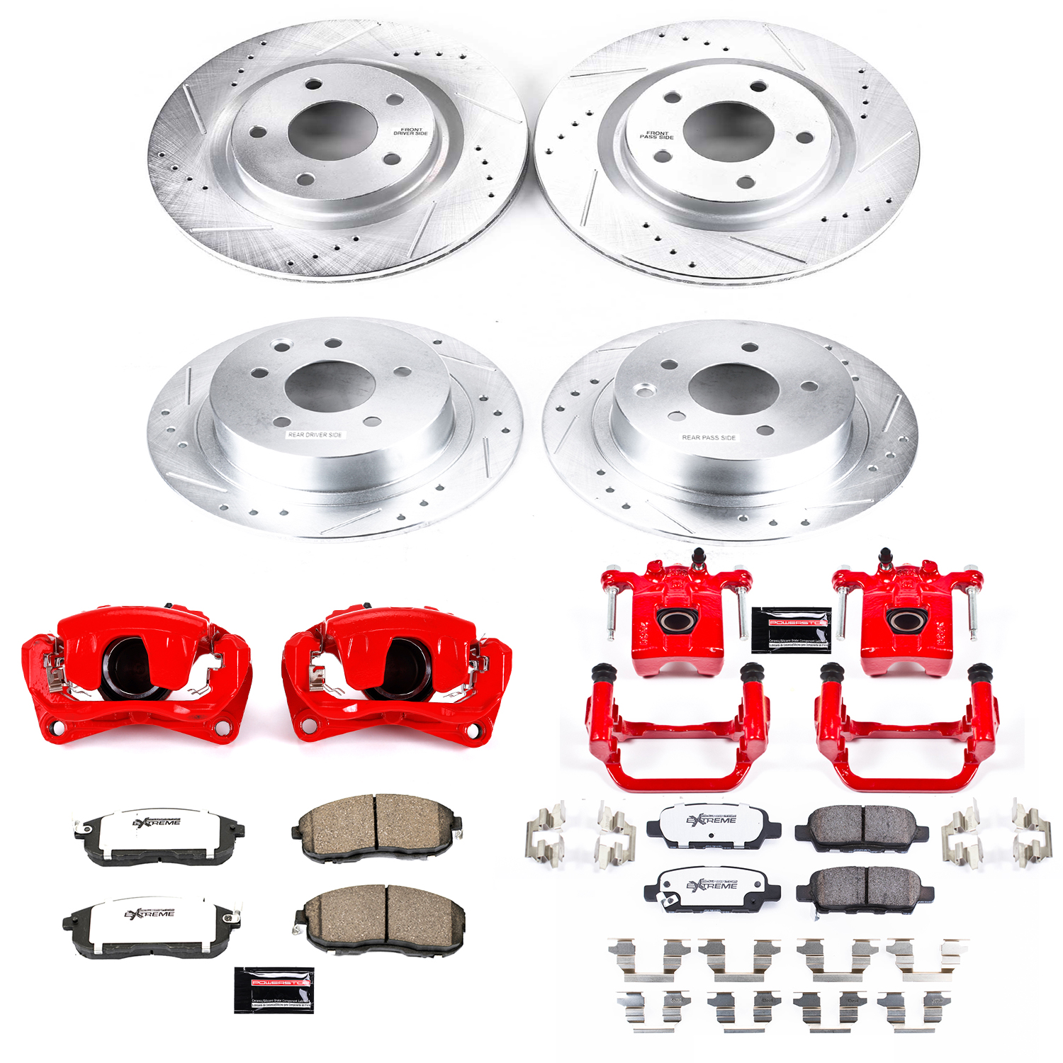 Disc Brake Kit Power Stop KC7865-26 fits 07-10 Nissan Altima