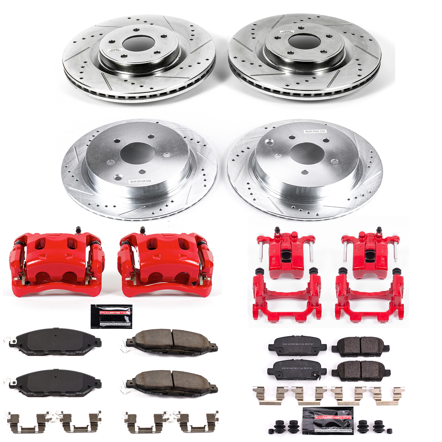 Disc Brake Kit Power Stop KC8347 fits 2019 INFINITI QX60