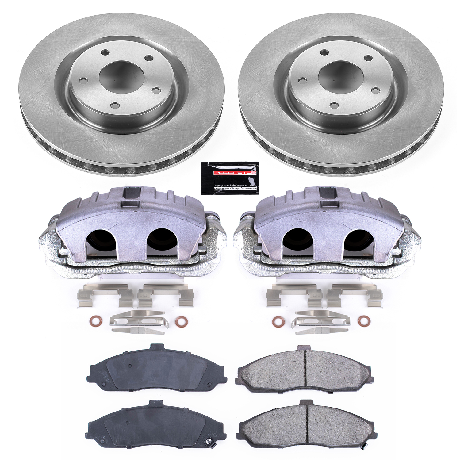 Disc Brake Kit Power Stop KCOE1417B fits 05-13 Chevrolet Corvette