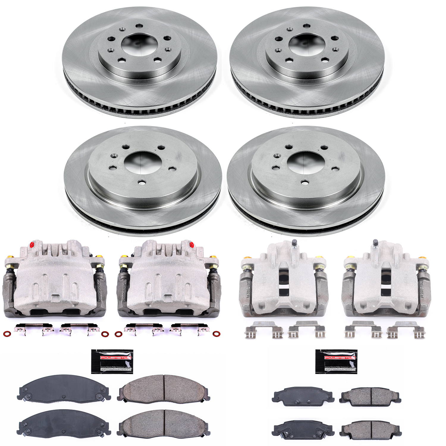 Disc Brake Kit Power Stop KCOE1420 fits 03-07 Cadillac CTS