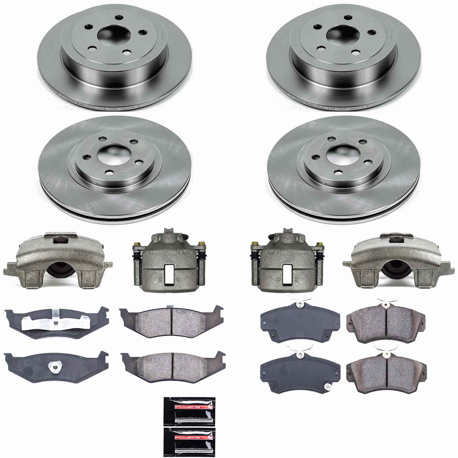 Disc Brake Kit Power Stop KCOE1705A fits 01-03 Chrysler PT Cruiser