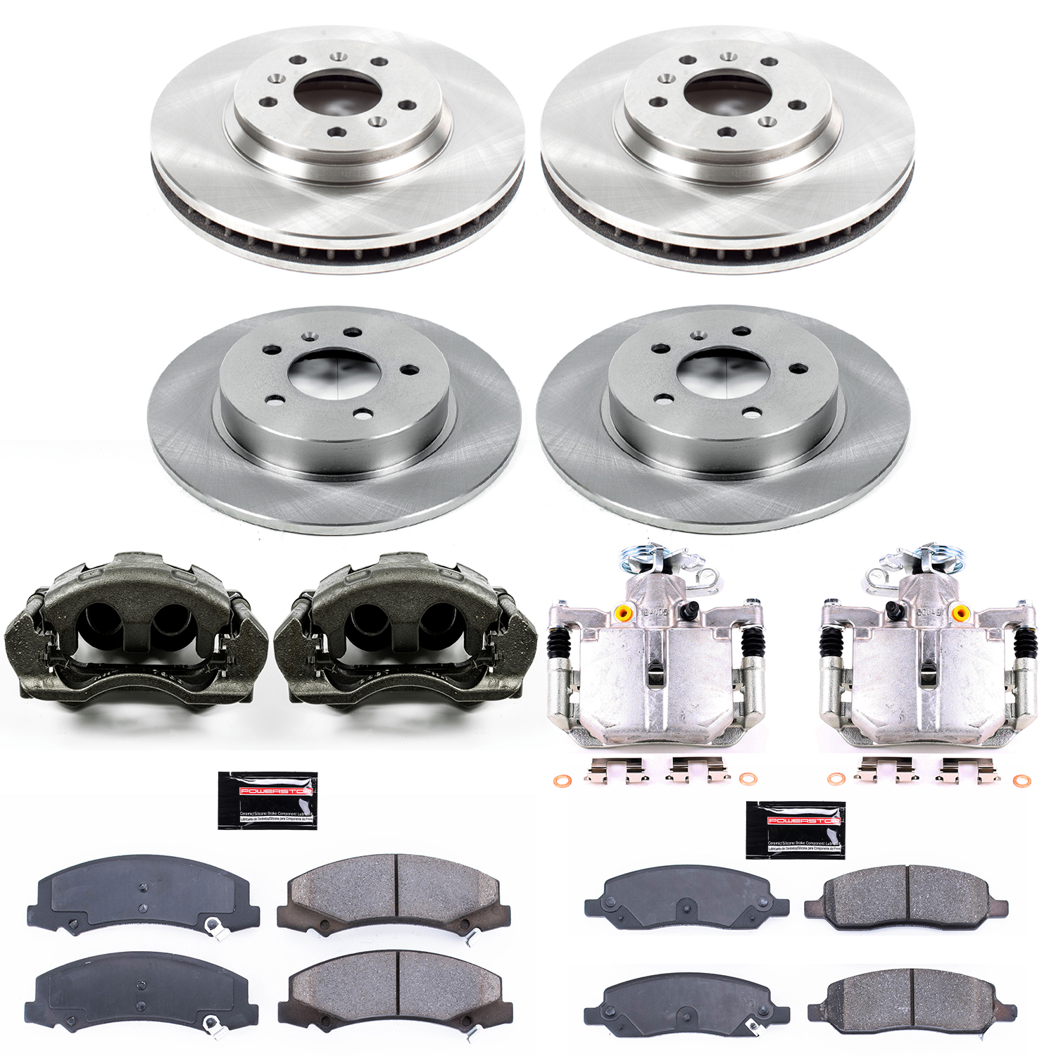 Disc Brake Kit Power Stop KCOE4096 fits 06-11 Buick Lucerne