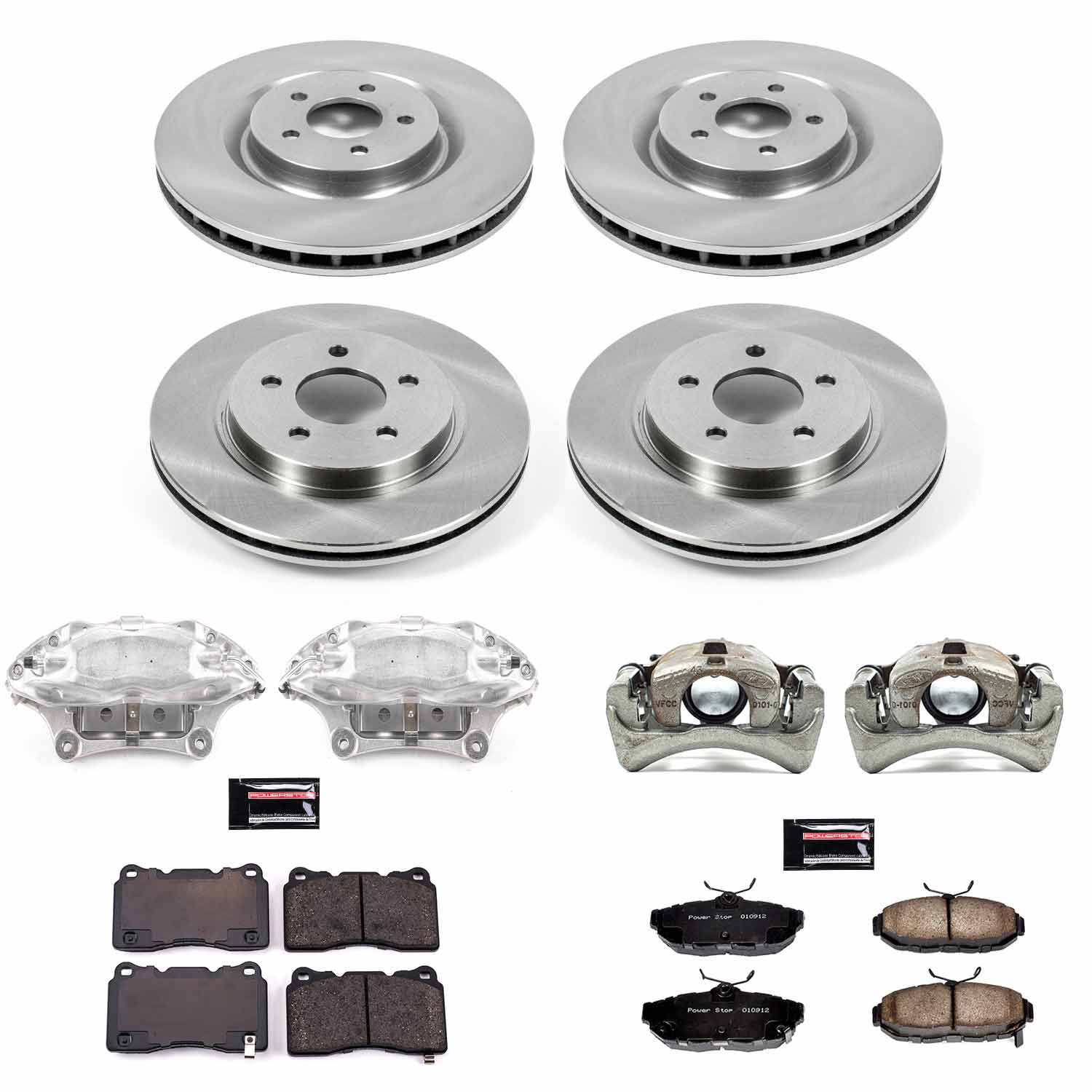 Disc Brake Kit Power Stop KCOE4148 fits 11-14 Ford Mustang