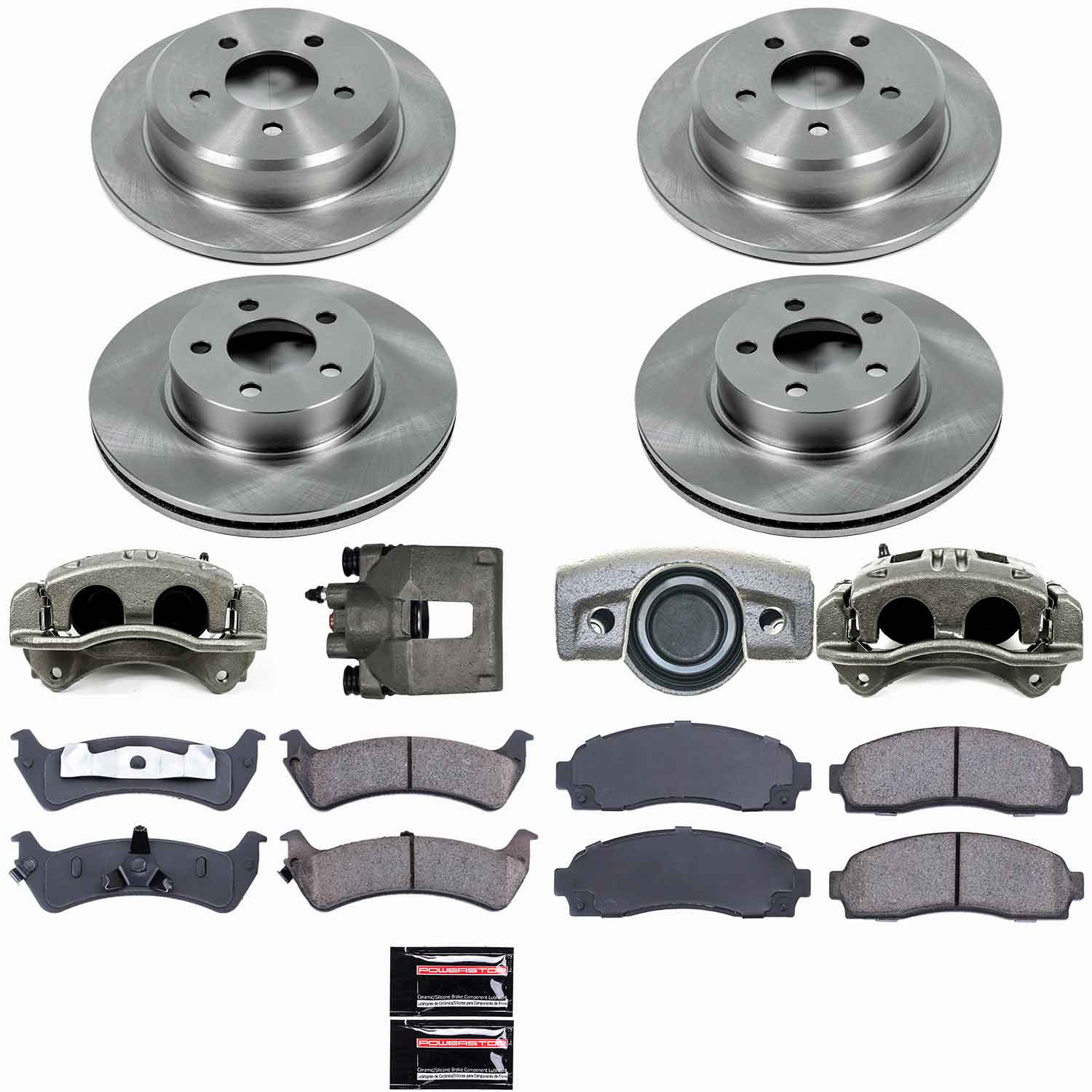 Disc Brake Kit Power Stop KCOE4357 fits 01-02 Ford Explorer Sport