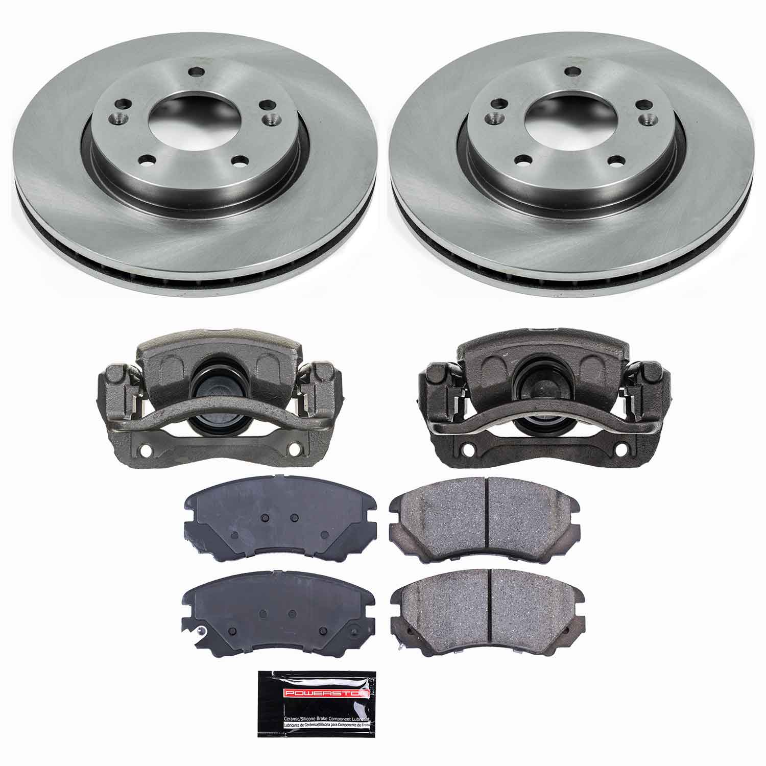 Disc Brake Kit Power Stop KCOE5291 fits 07-10 Hyundai Elantra
