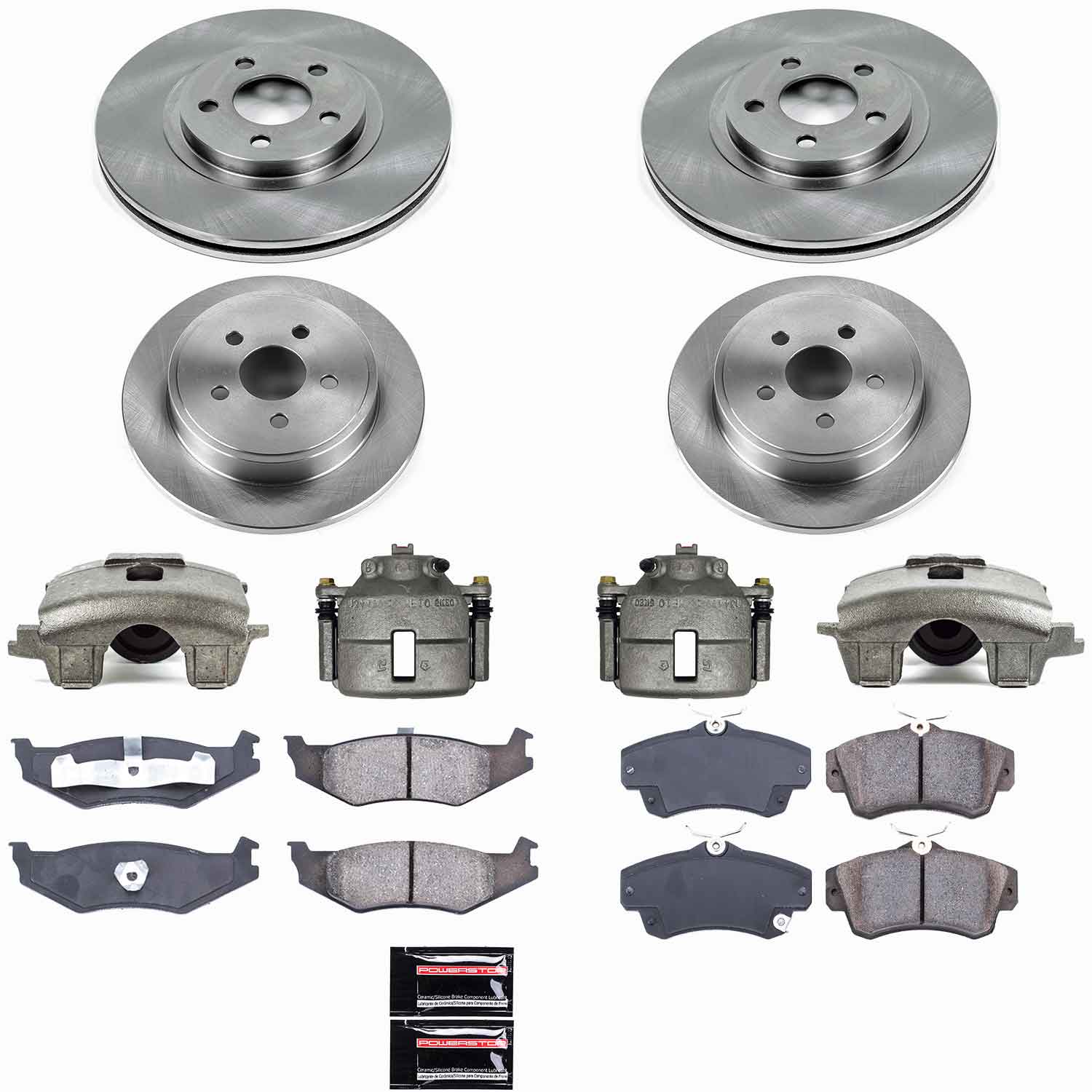 Disc Brake Kit Power Stop KCOE6180 fits 2010 Chrysler PT Cruiser