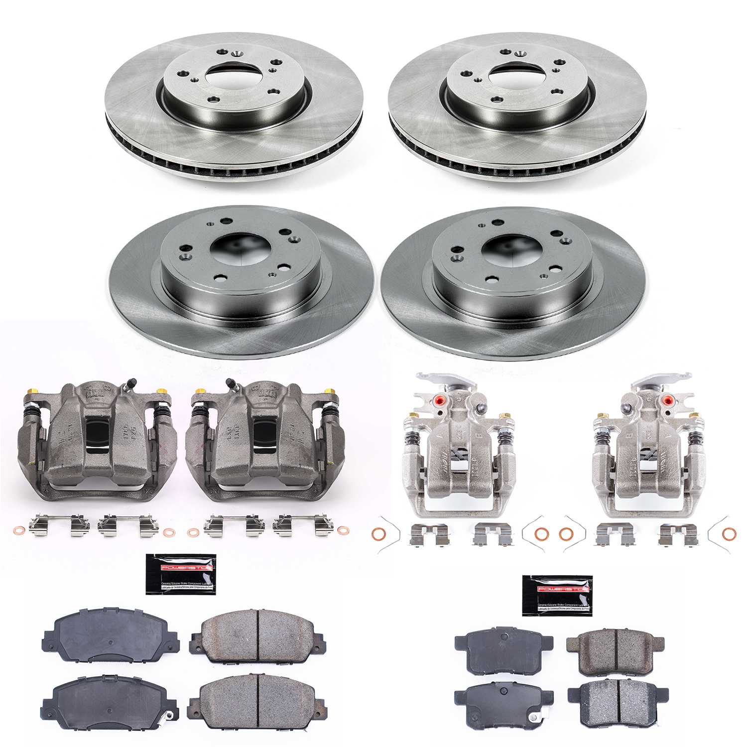 Disc Brake Kit Power Stop KCOE6516 fits 13-17 Honda Accord