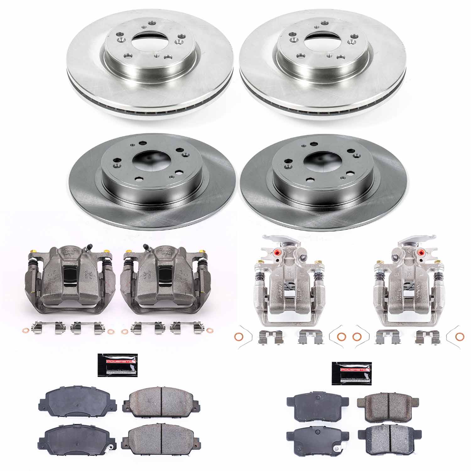 Disc Brake Kit Power Stop KCOE6778 fits 15-17 Honda Accord