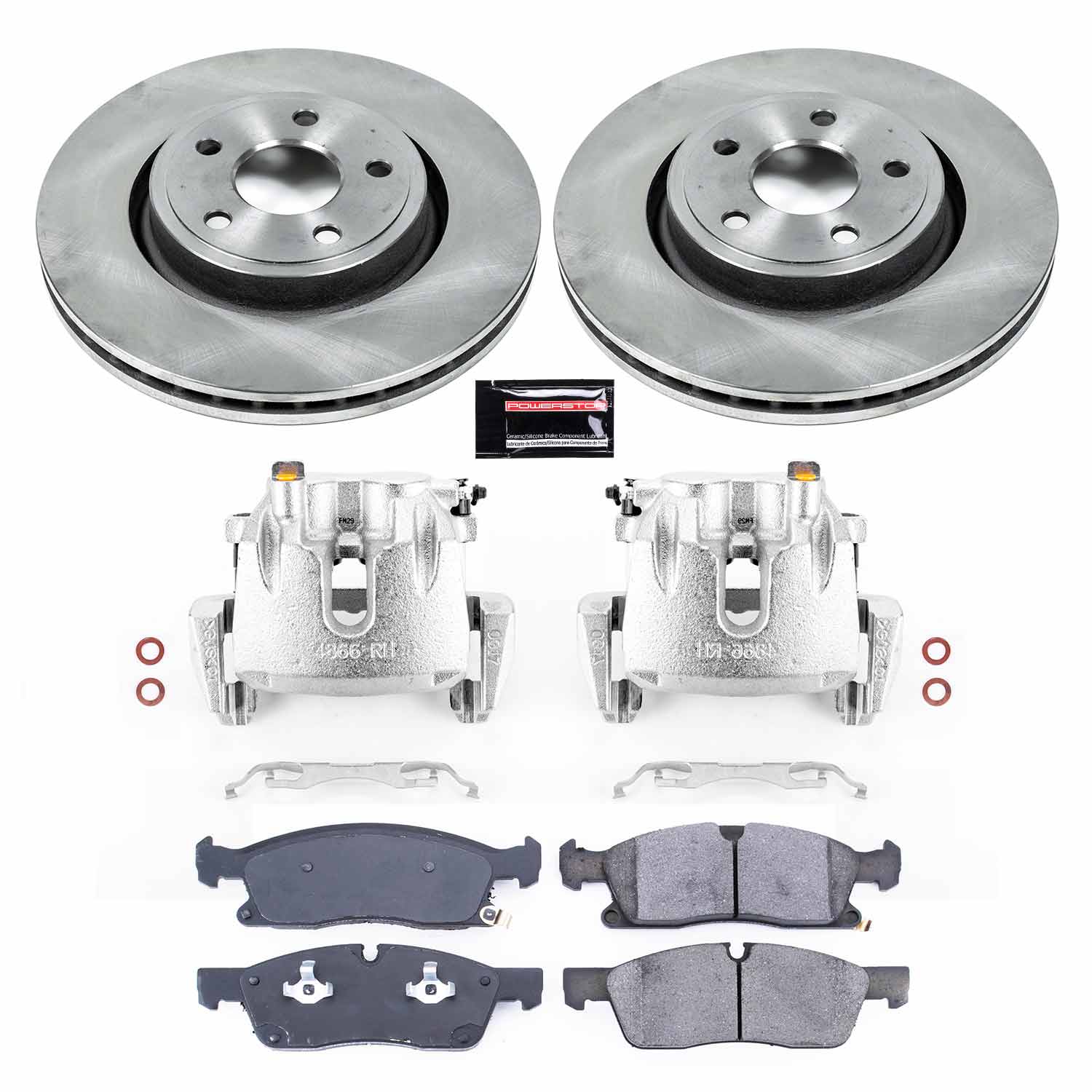 Disc Brake Kit Power Stop KCOE7133 fits 16-19 Jeep Grand Cherokee