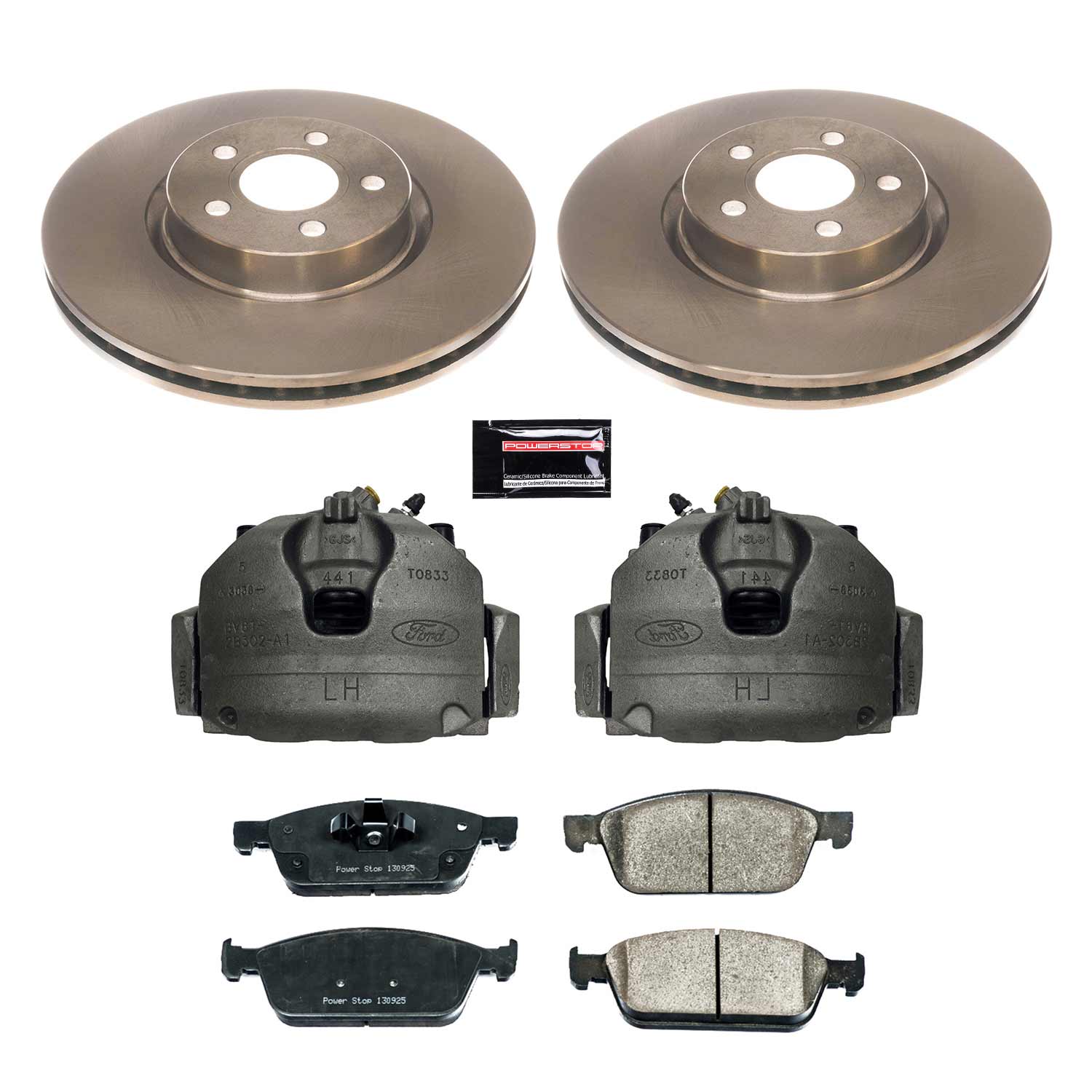Disc Brake Kit Power Stop KCOE8175 fits 18-22 Ford Transit Connect