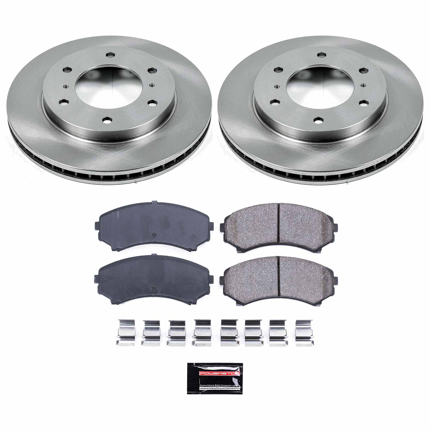 Disc Brake Kit Power Stop KOE148 fits 01-06 Mitsubishi Montero