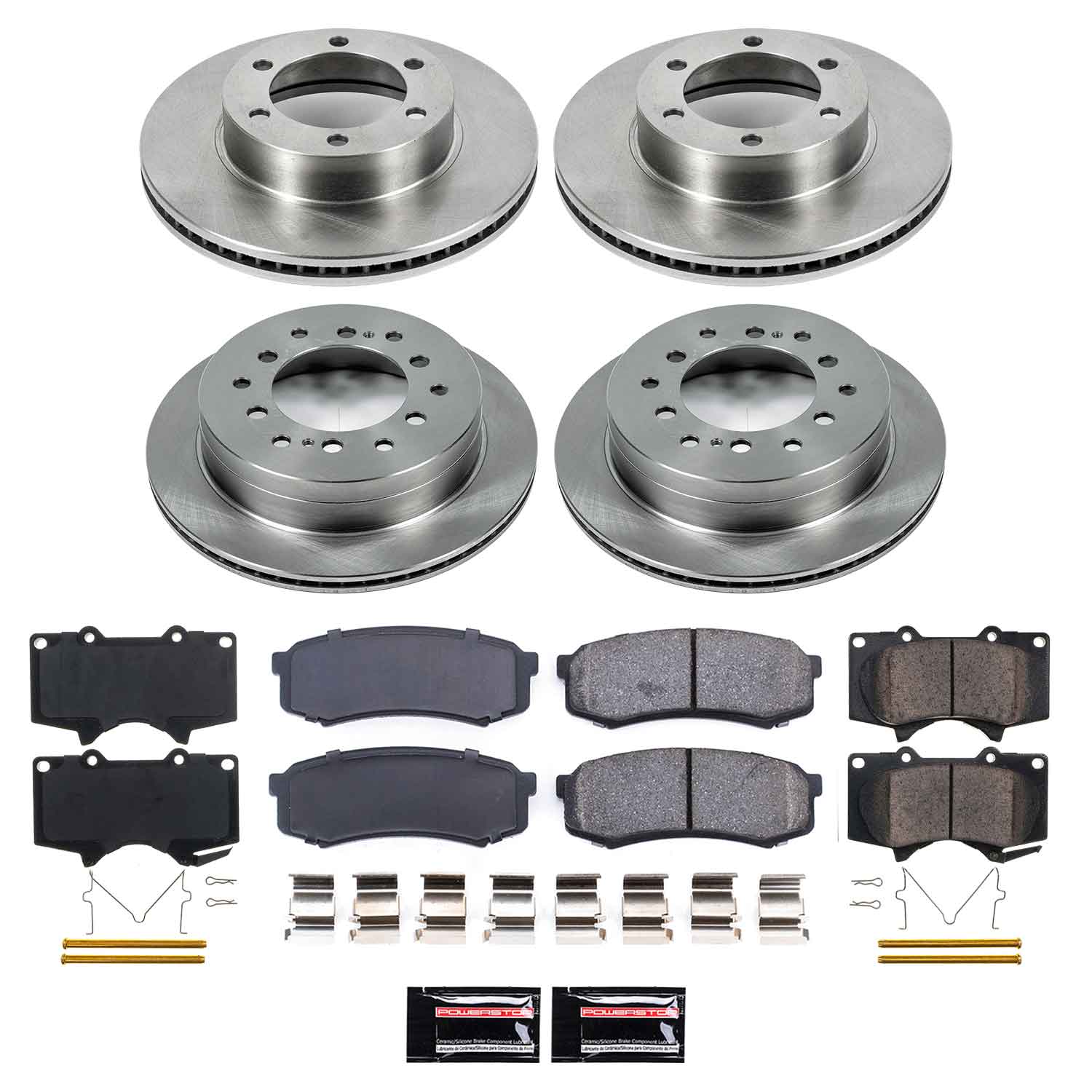 Disc Brake Kit Power Stop KOE2325 fits 01-07 Toyota Sequoia